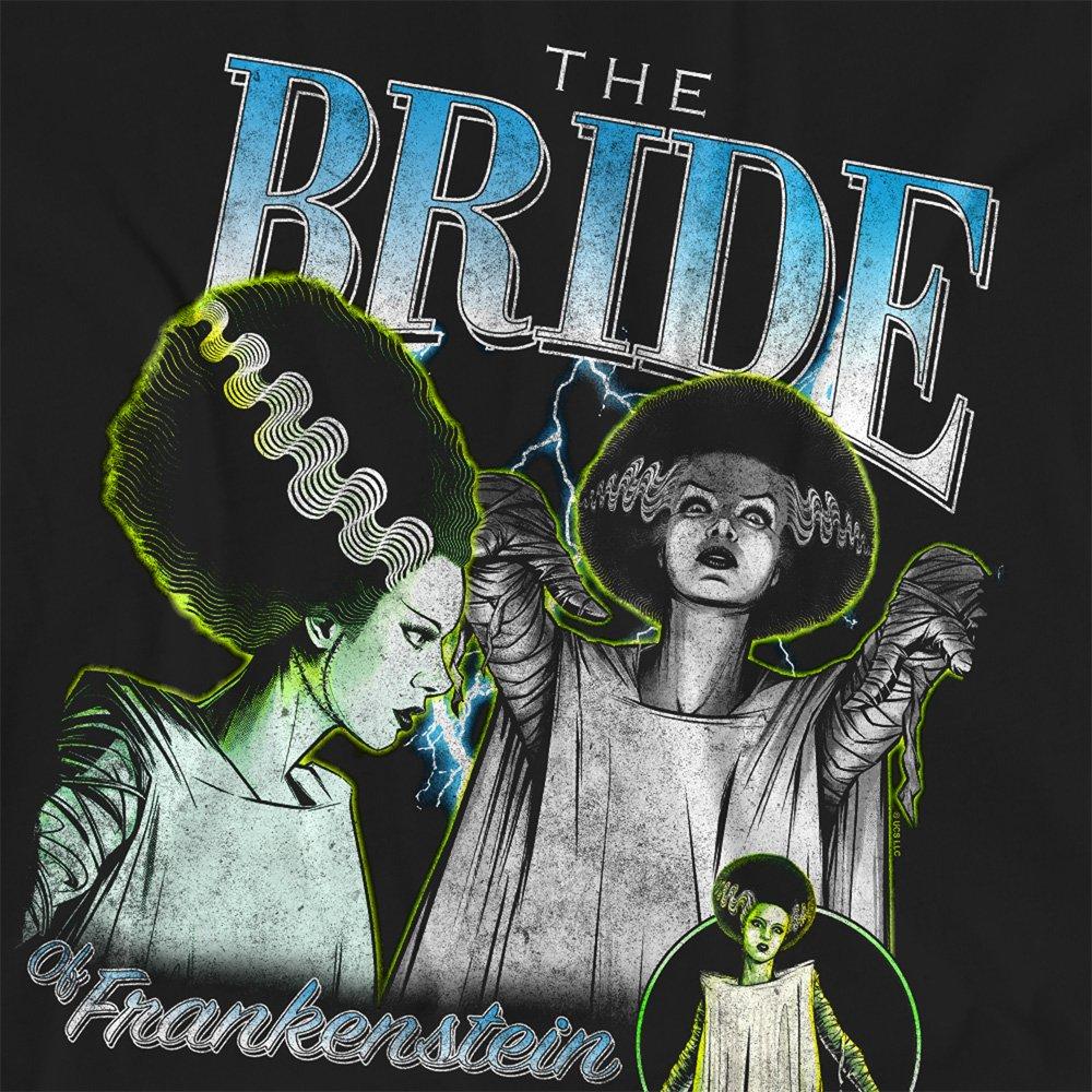 Black - Universal - Universal Monsters The Bride Homage Tee T-Shirt B - 2