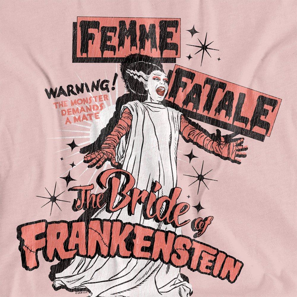 Pink - Universal - Universal Monsters The Bride Femme Fatale T-Shirt - 2
