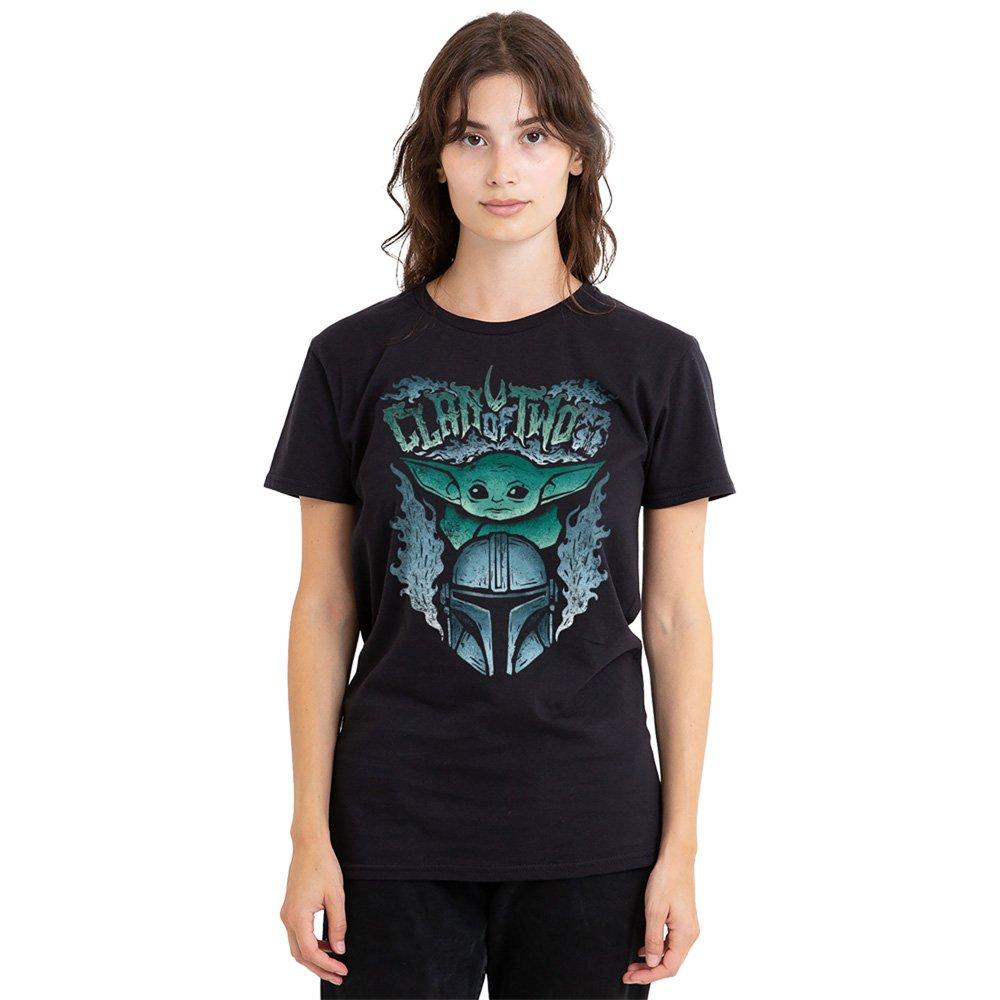 Black - Star Wars - The Mandalorian Clan Of Two Metal Band T-Shirt Bl - 1