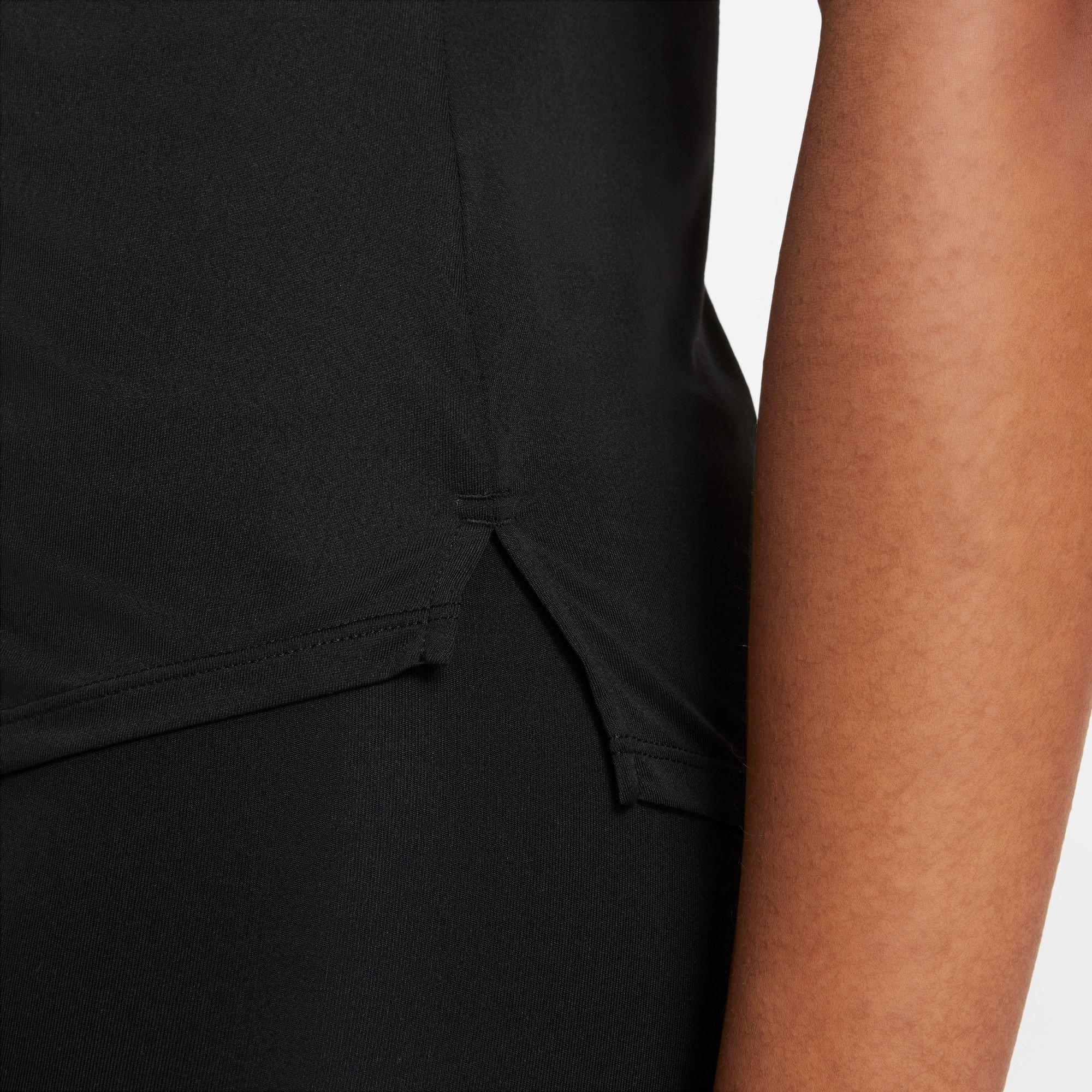 Zwart - Nike - Dri-FIT One Women's Standard Fit Tank - 4