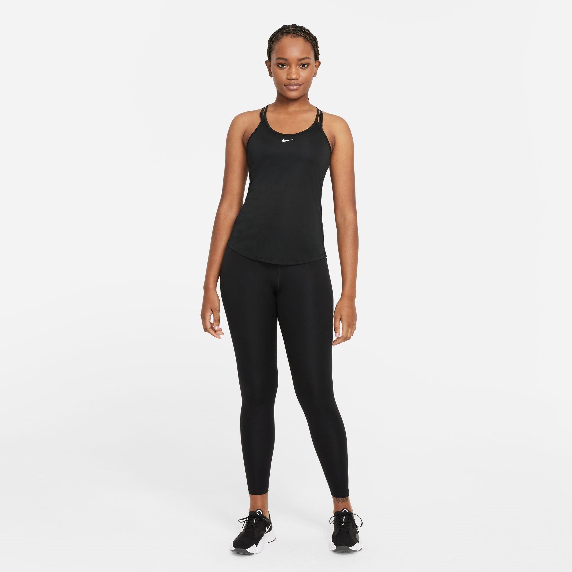 Zwart - Nike - Dri-FIT One Women's Standard Fit Tank - 6