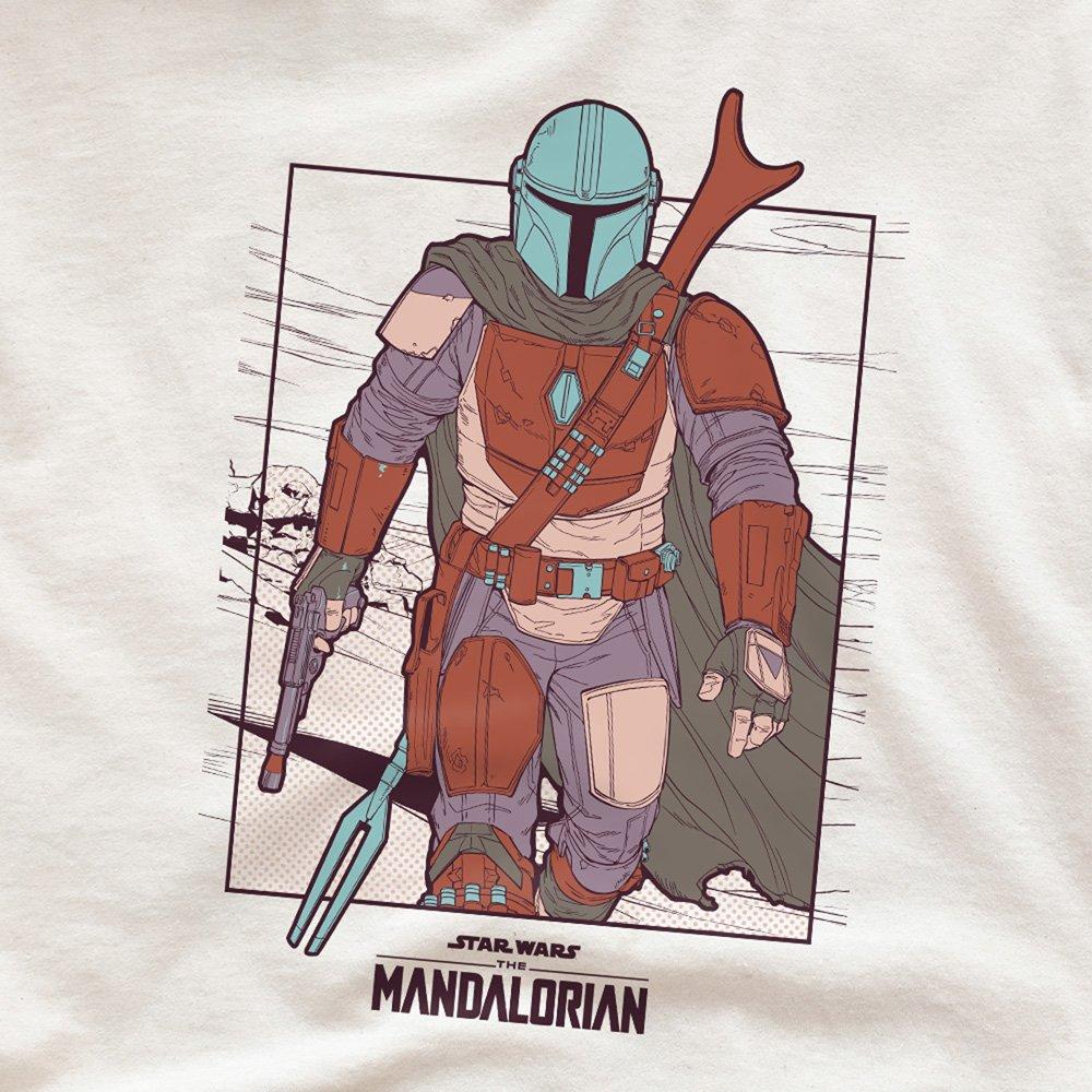Natural - Star Wars - Star Wars Mandalorian Flea Market Unisex T-Shirt - 2