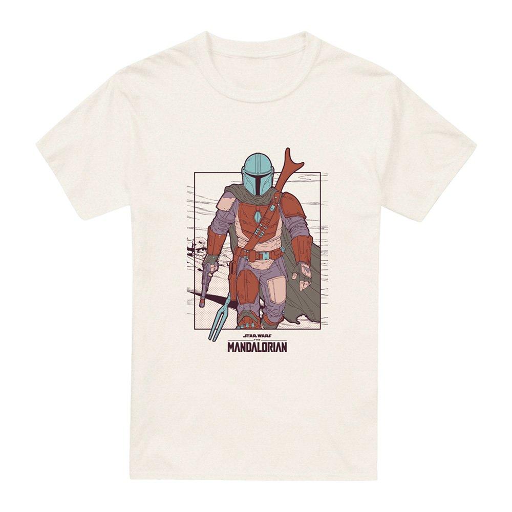 Natural - Star Wars - Star Wars Mandalorian Flea Market Unisex T-Shirt - 4