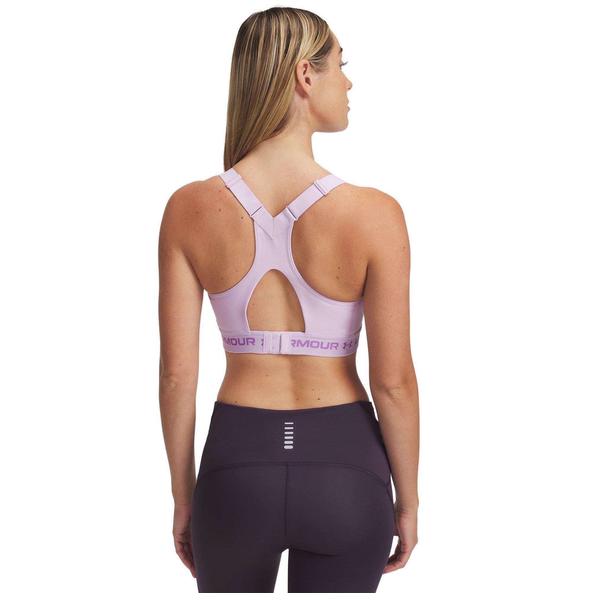 Provence Purple - Under Armour - Crossback Womens High Support Sports Bra - 2