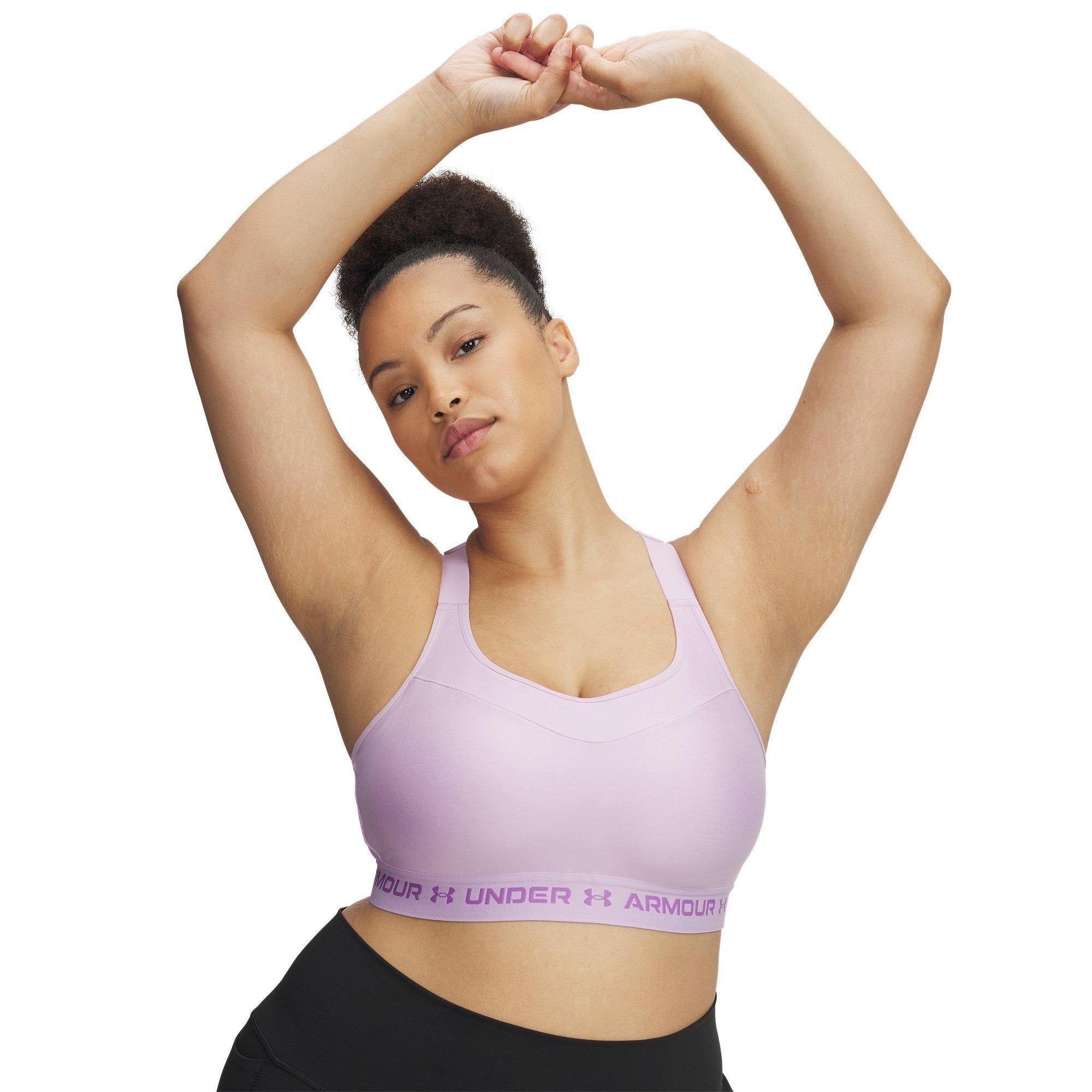 Provence Purple - Under Armour - Crossback Womens High Support Sports Bra - 7