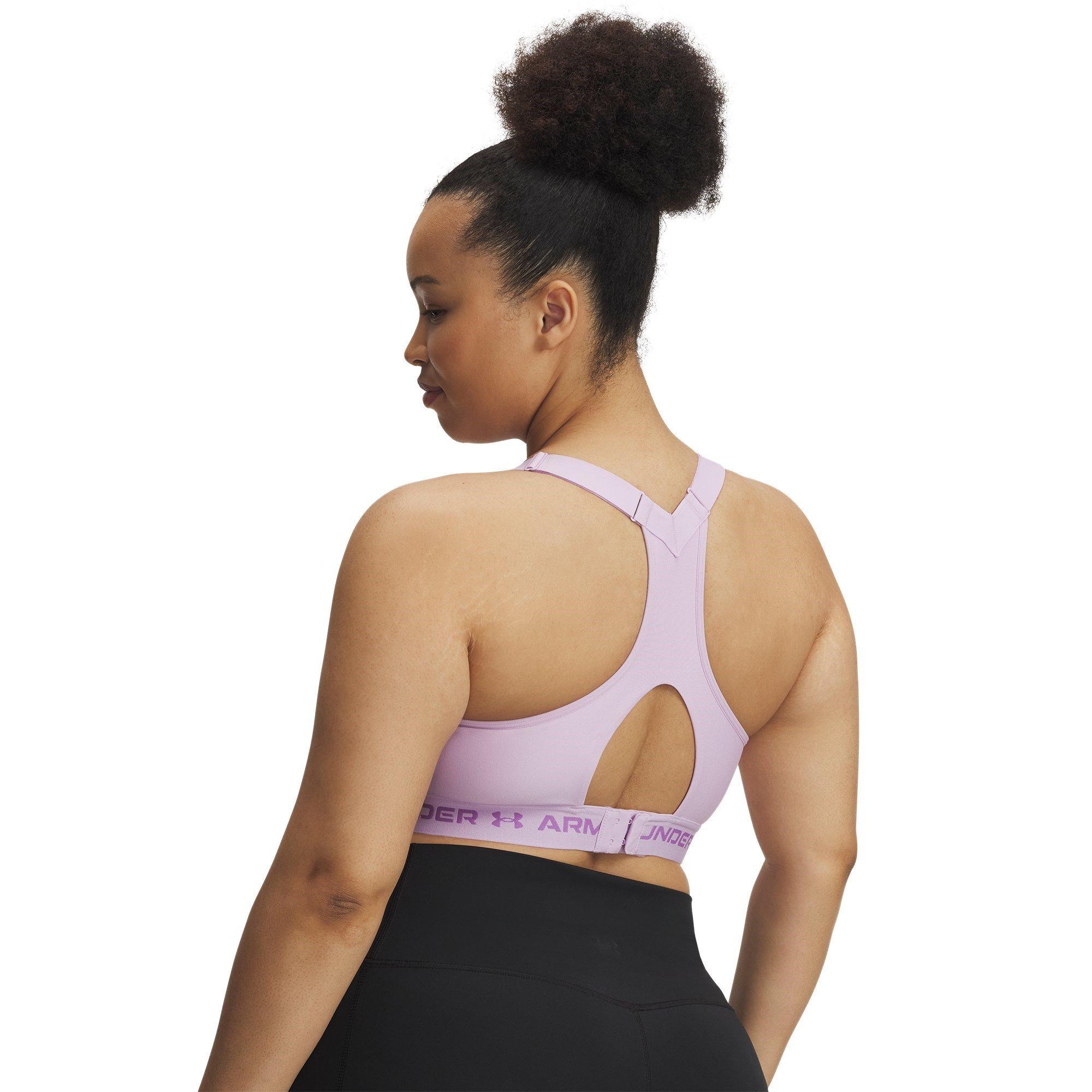 Provence Purple - Under Armour - Crossback Womens High Support Sports Bra - 8