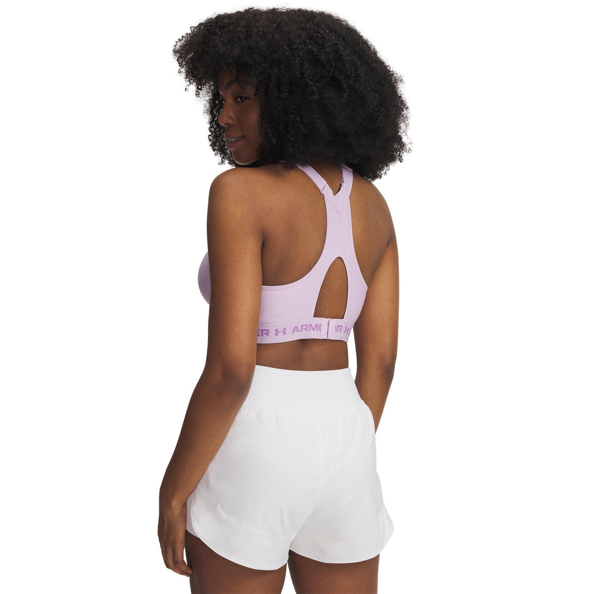 Provence Purple - Under Armour - Crossback Womens High Support Sports Bra - 10