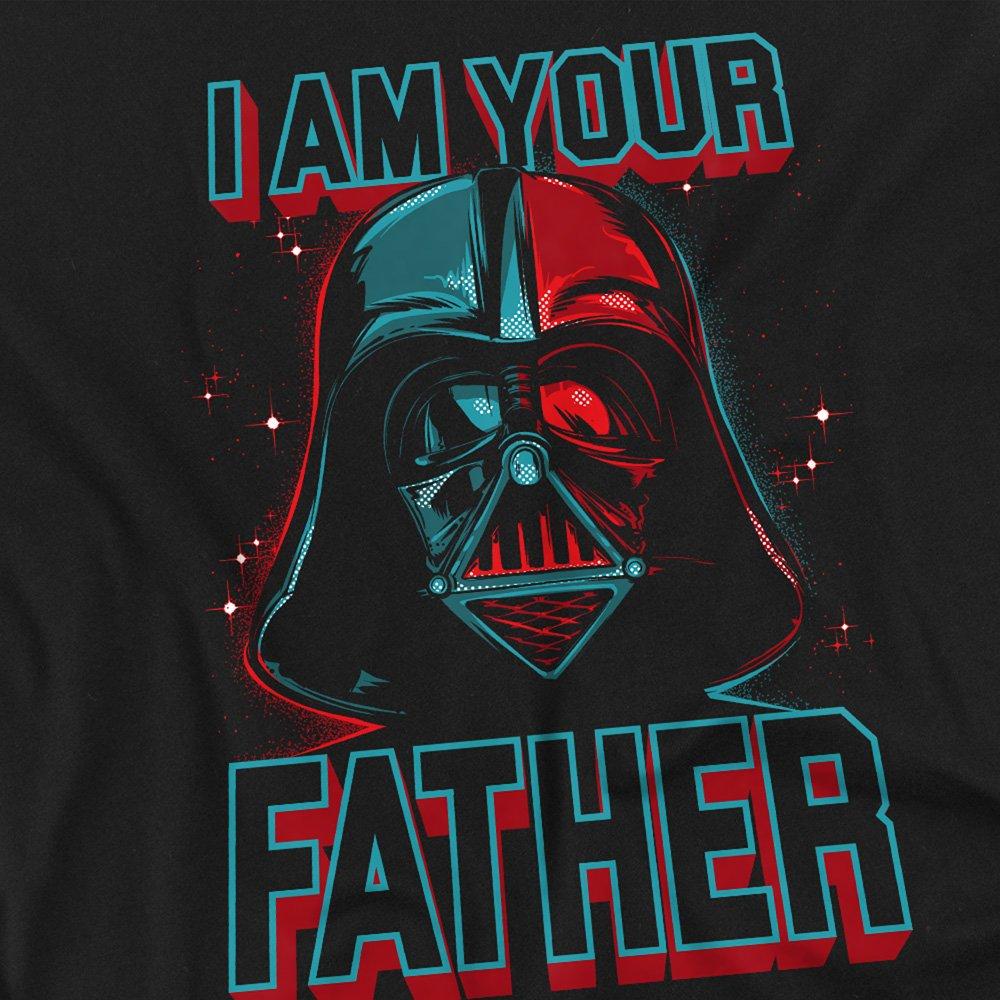 Black - Star Wars - Star Wars Darth Vader Father Mens T-Shirt Black - 2