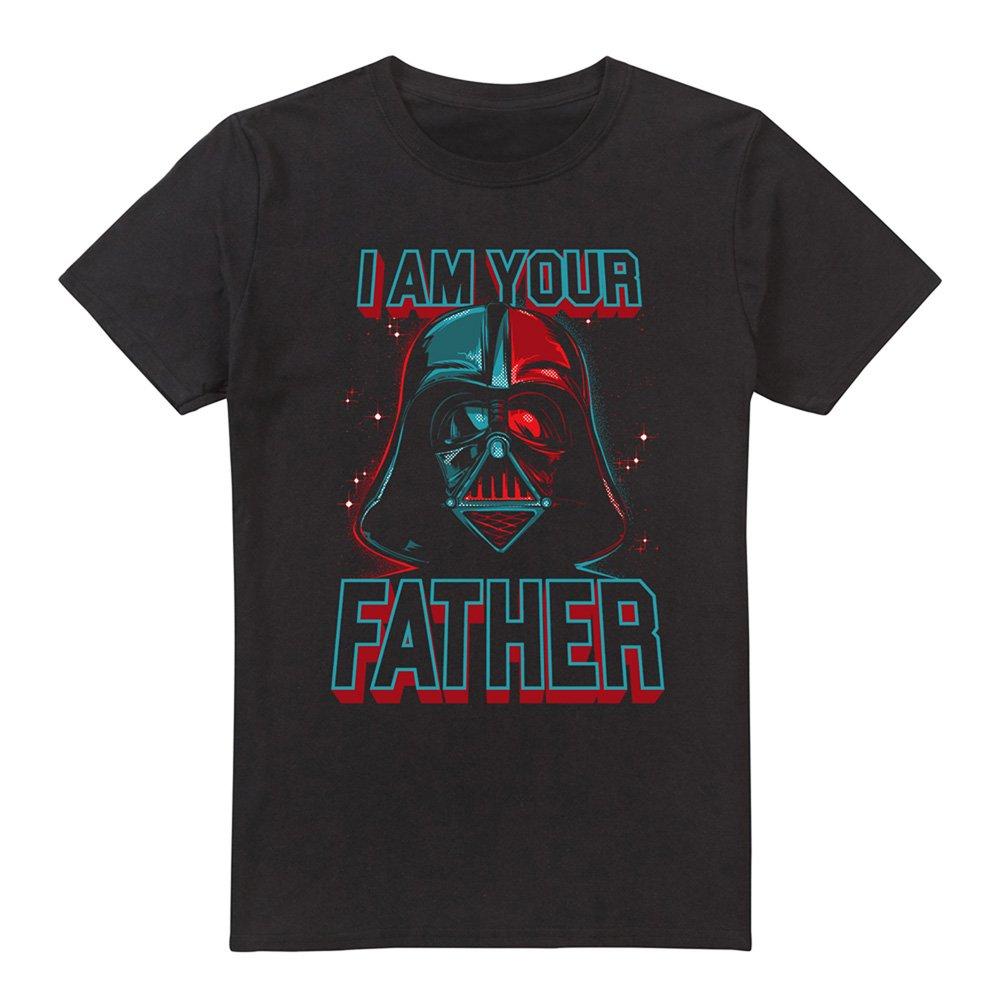 Black - Star Wars - Star Wars Darth Vader Father Mens T-Shirt Black - 4