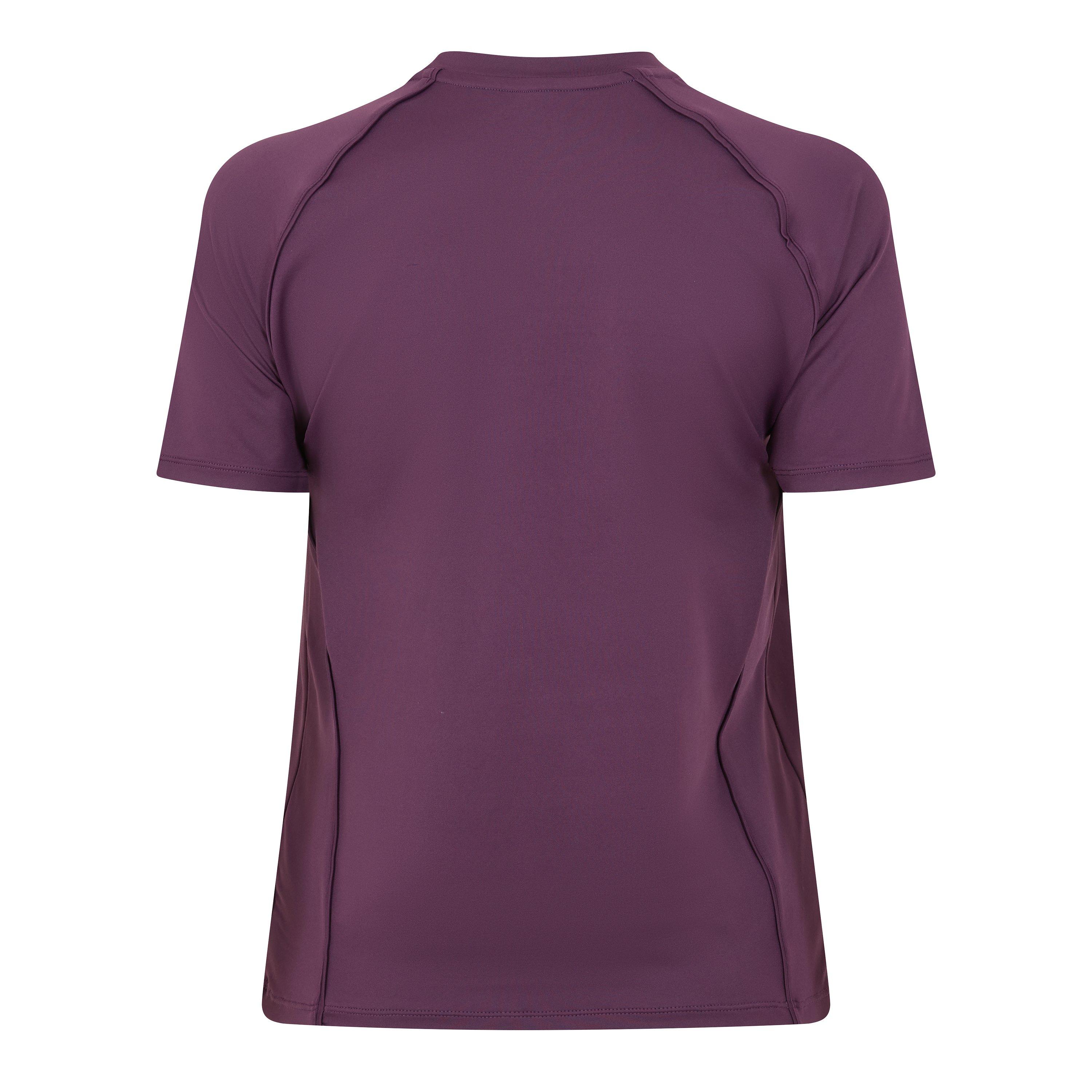 Dark Cherry - Red Run - Women's Crew-Neck Short-Sleeve Performance T-Shirt - 2