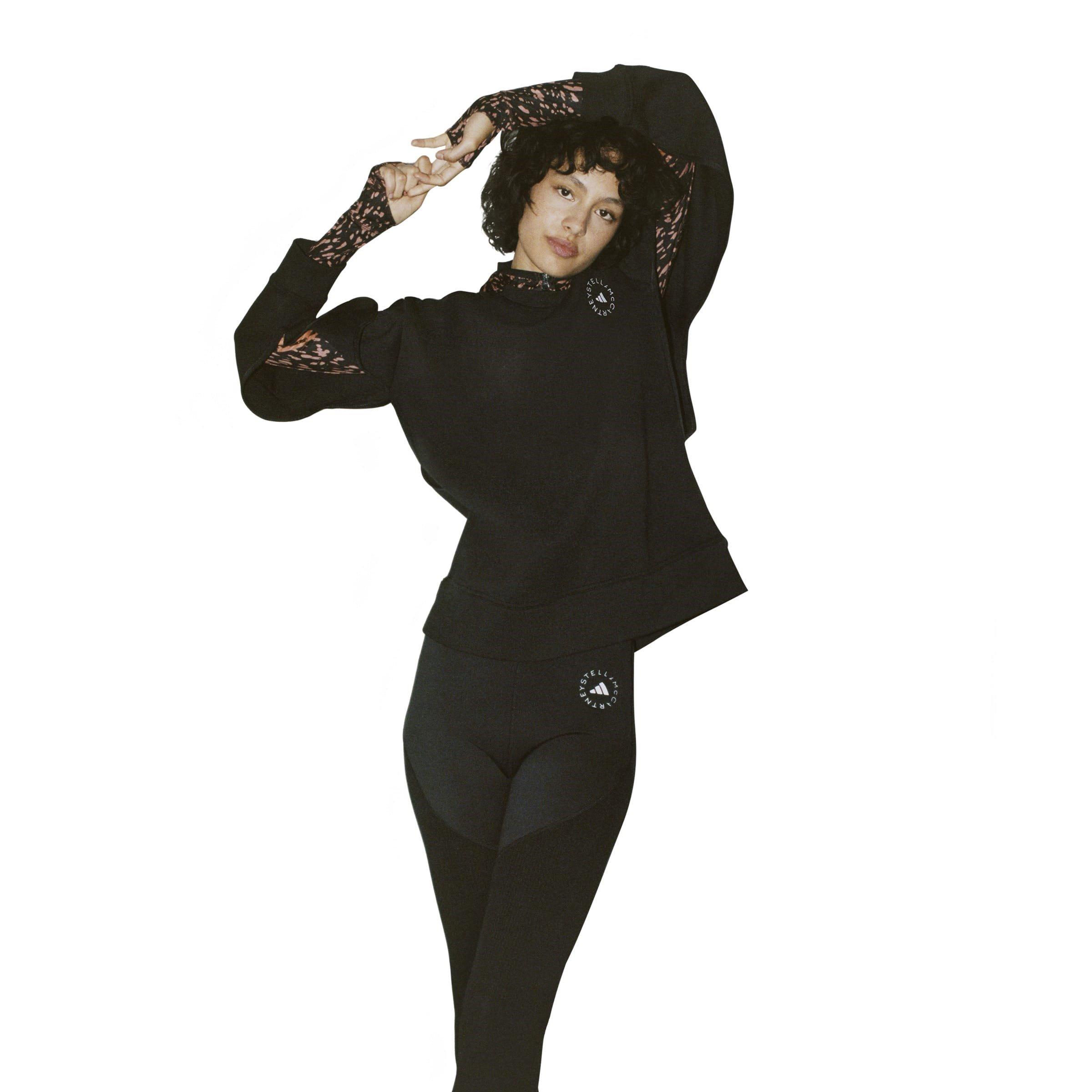 black - adidas by Stella McCartney - Women's Truestrength Yoga Pants - 4