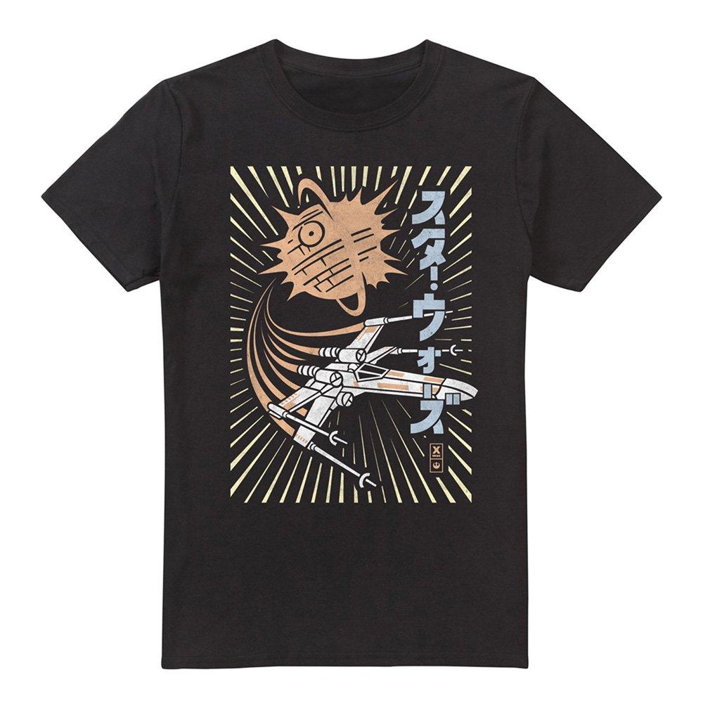 Black - Star Wars - Star Wars Rebel Attack Mens Mens T-Shirt Black - 4