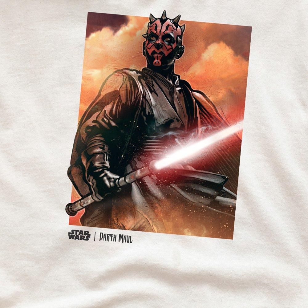 Natural - Star Wars - Star Wars Maul Ignited Mens T-Shirt Natural - 2