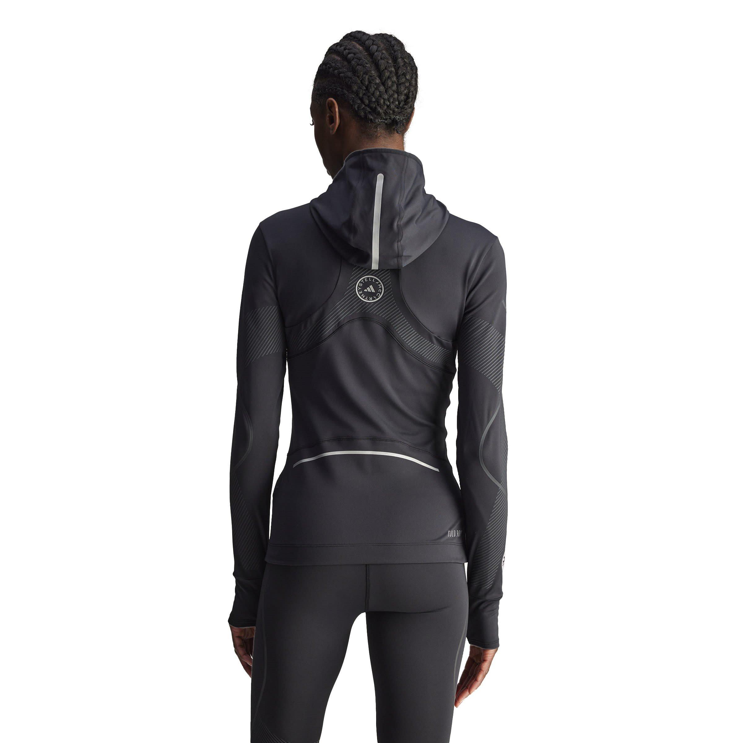 black/black - adidas by Stella McCartney - Truepace Running Long Sleeve Top - 2