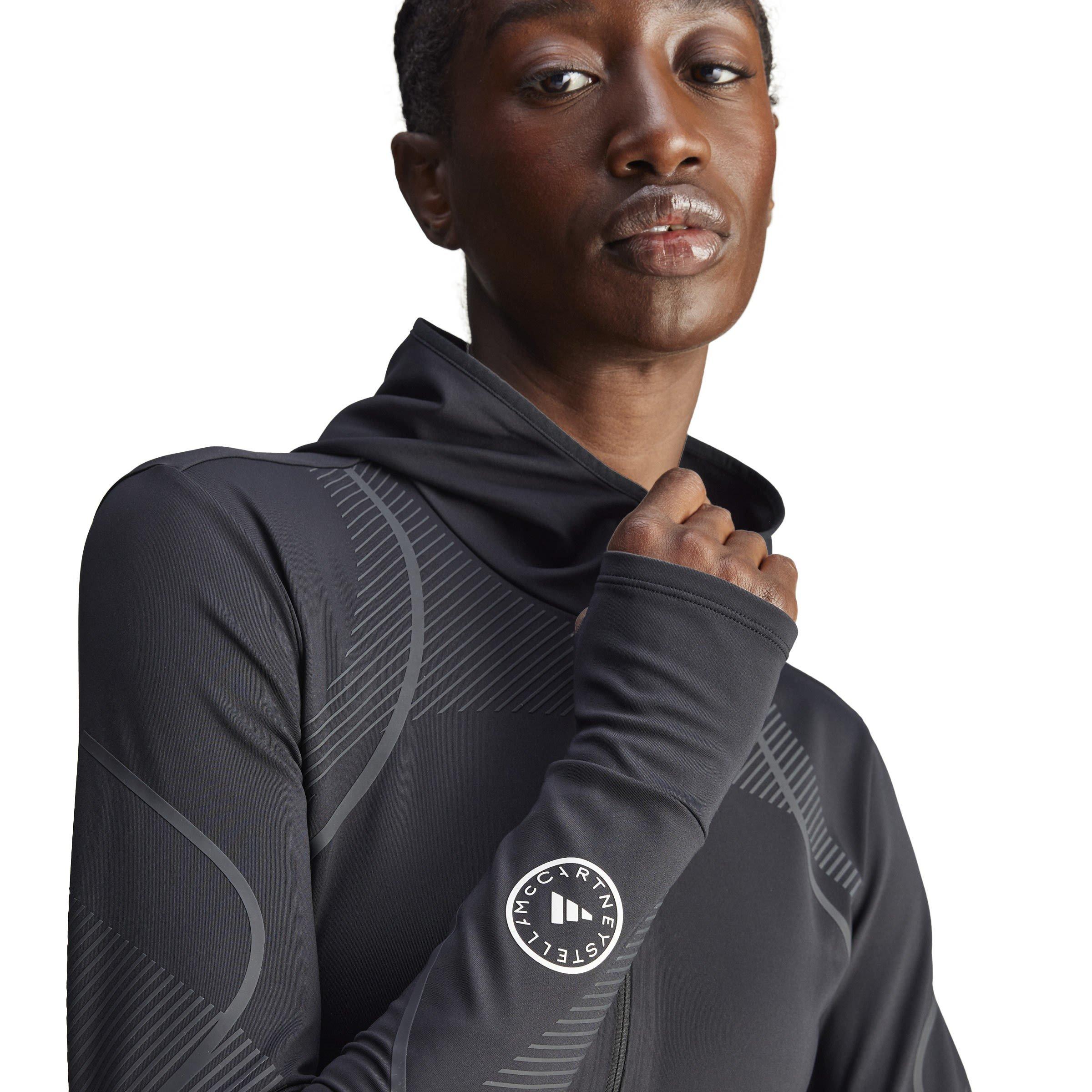 black/black - adidas by Stella McCartney - Truepace Running Long Sleeve Top - 5