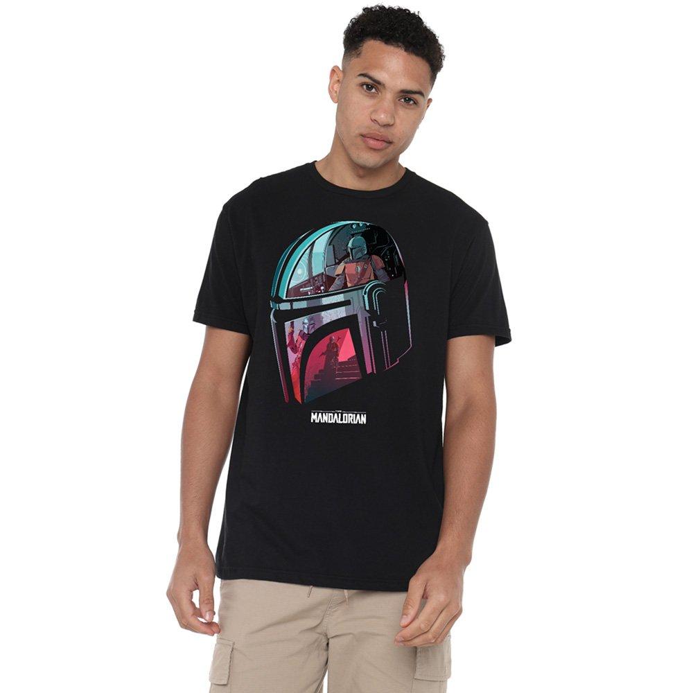 Black - Star Wars - Star Wars Mandalorian Helmet Unisex T-Shirt Black - 1