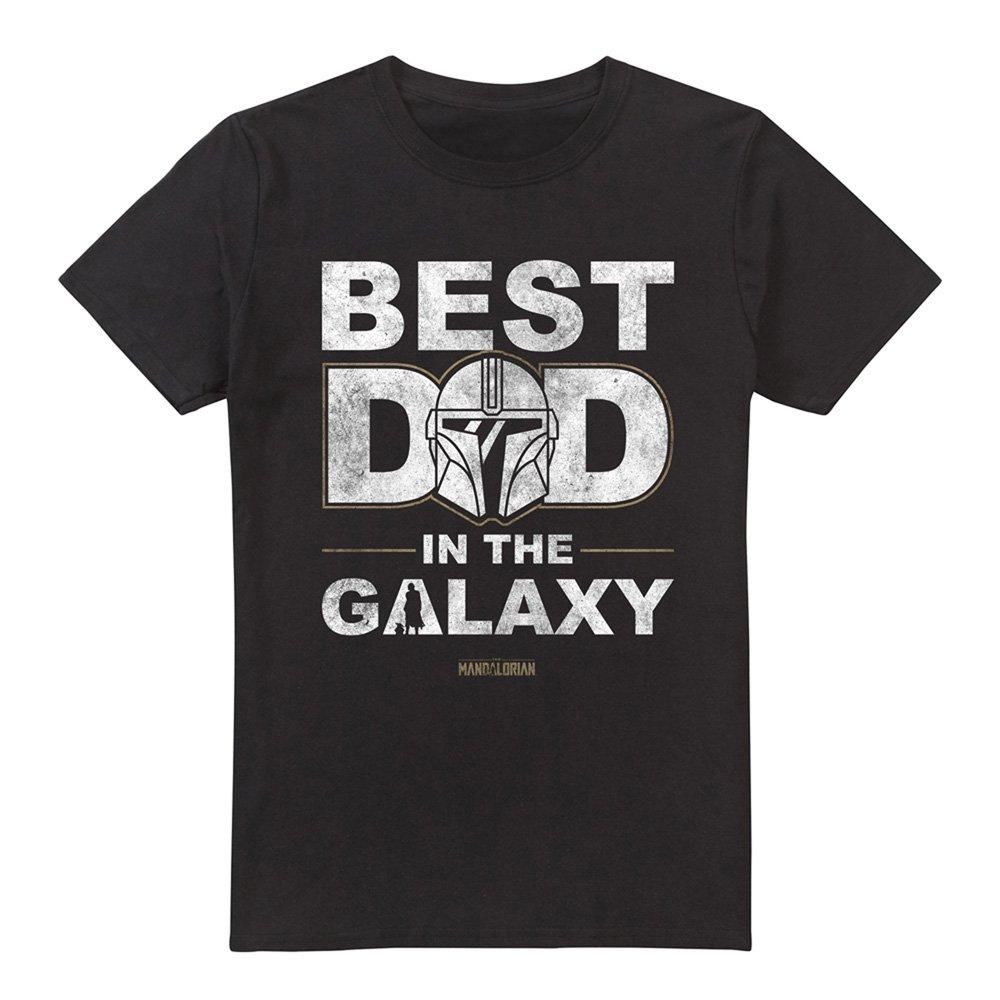 Black - Star Wars - Star Wars Best Dad In The Galaxy Mens T-Shirt Blac - 4