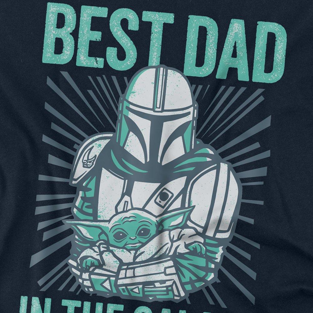 Navy - Star Wars - The Mandalorian Star Wars Mandalorian Best Dad Uni - 2