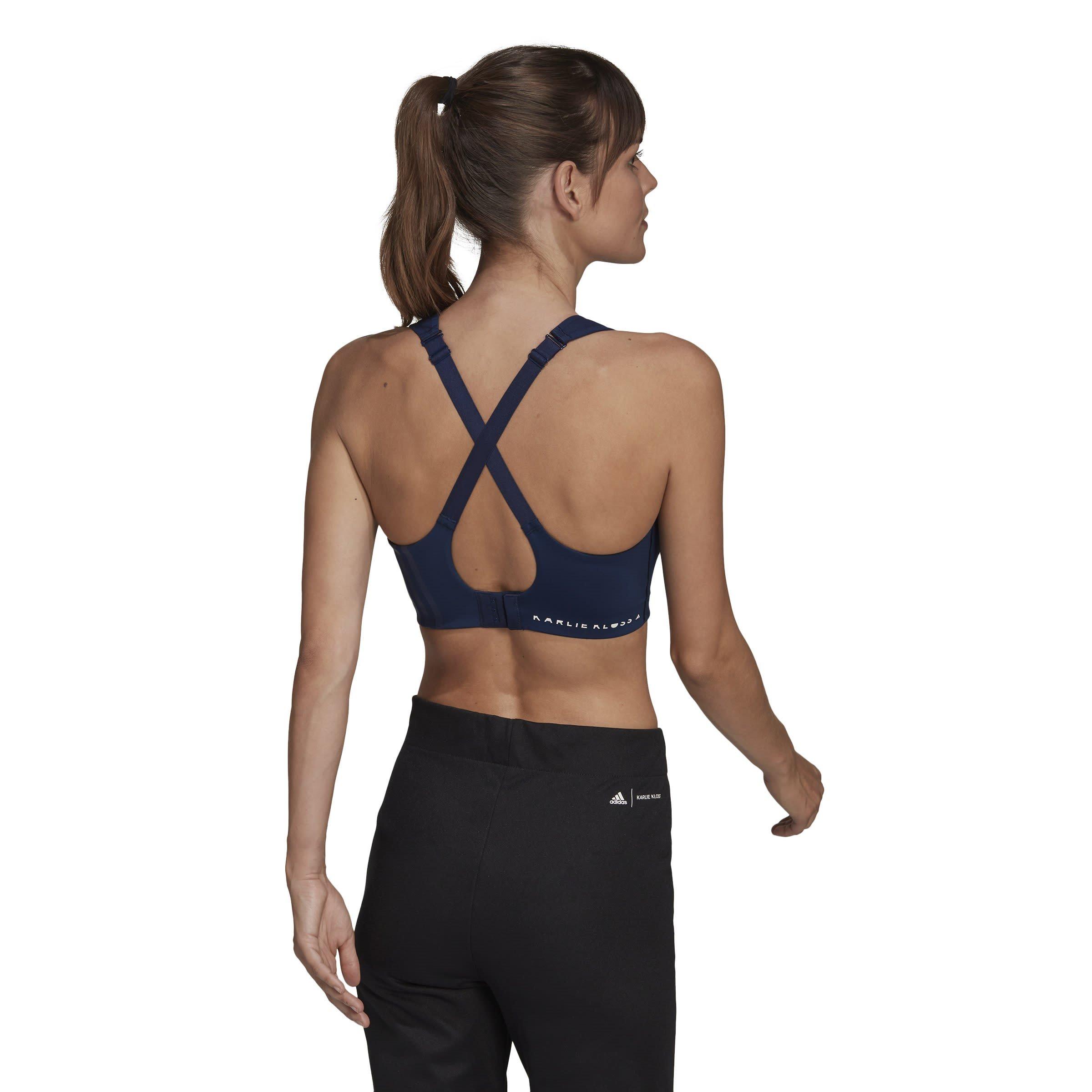 Noćna indigo - adidas - X Karlie Kloss Medium Impact Sports Bra Womens - 4