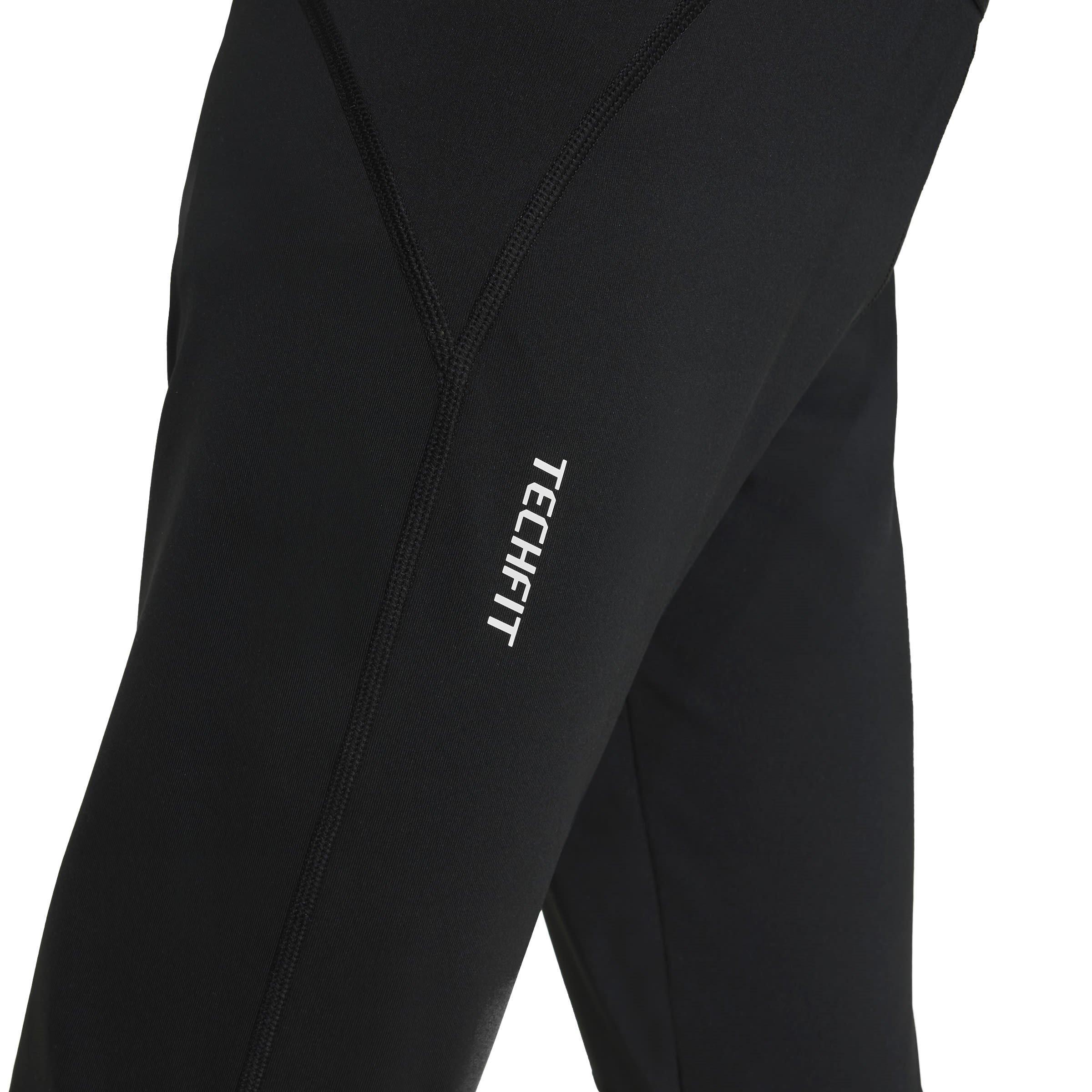 Schwarz/Weiß - adidas - TechFit Tights Junior Girls - 8