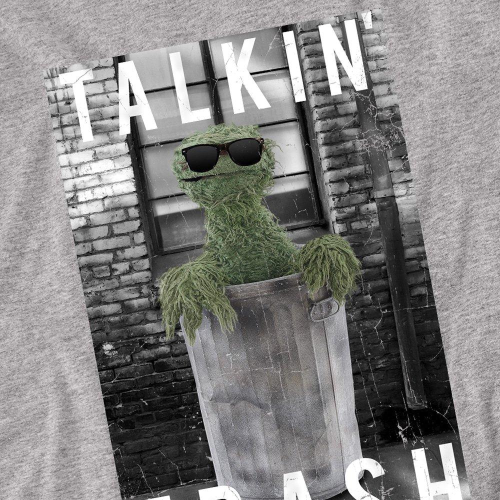 Grey - Sesame Street - Sesame Street Talkin Trash Long Sleeve T-Shirt At - 2