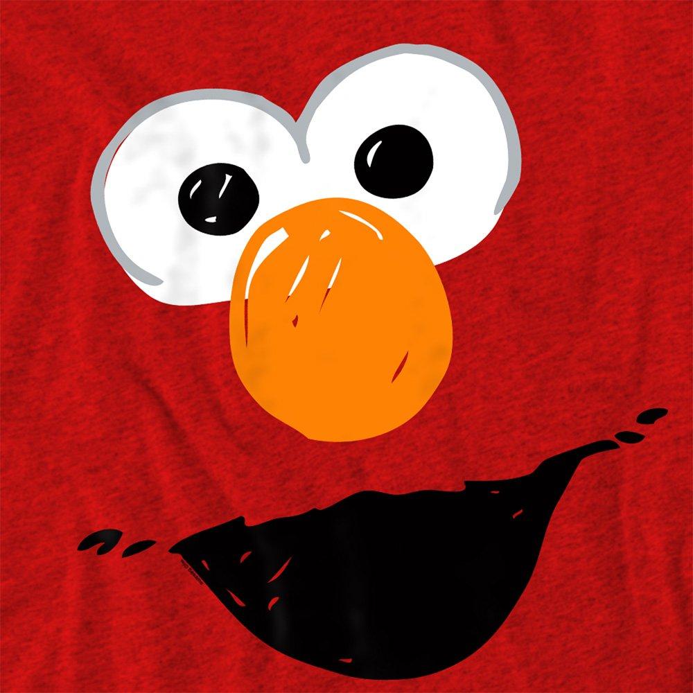 Red - Sesame Street - Sesame Street Elmo Crayon Sketch T-Shirt Red - 2