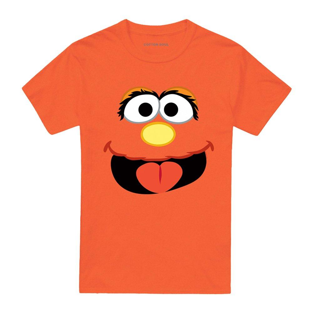 Orange - Sesame Street - Sesame Street Murray Face T Shirt Orange - 4