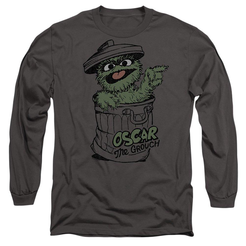Grey - Sesame Street - Sesame Street Early Grouch Long Sleeve T-Shirt Ch - 1
