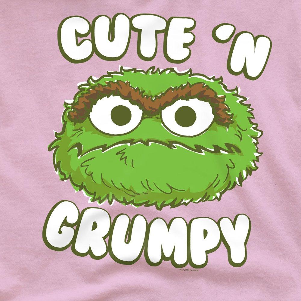 Pink - Sesame Street - Sesame Street Cute N Grumpy T Shirt Pink - 2