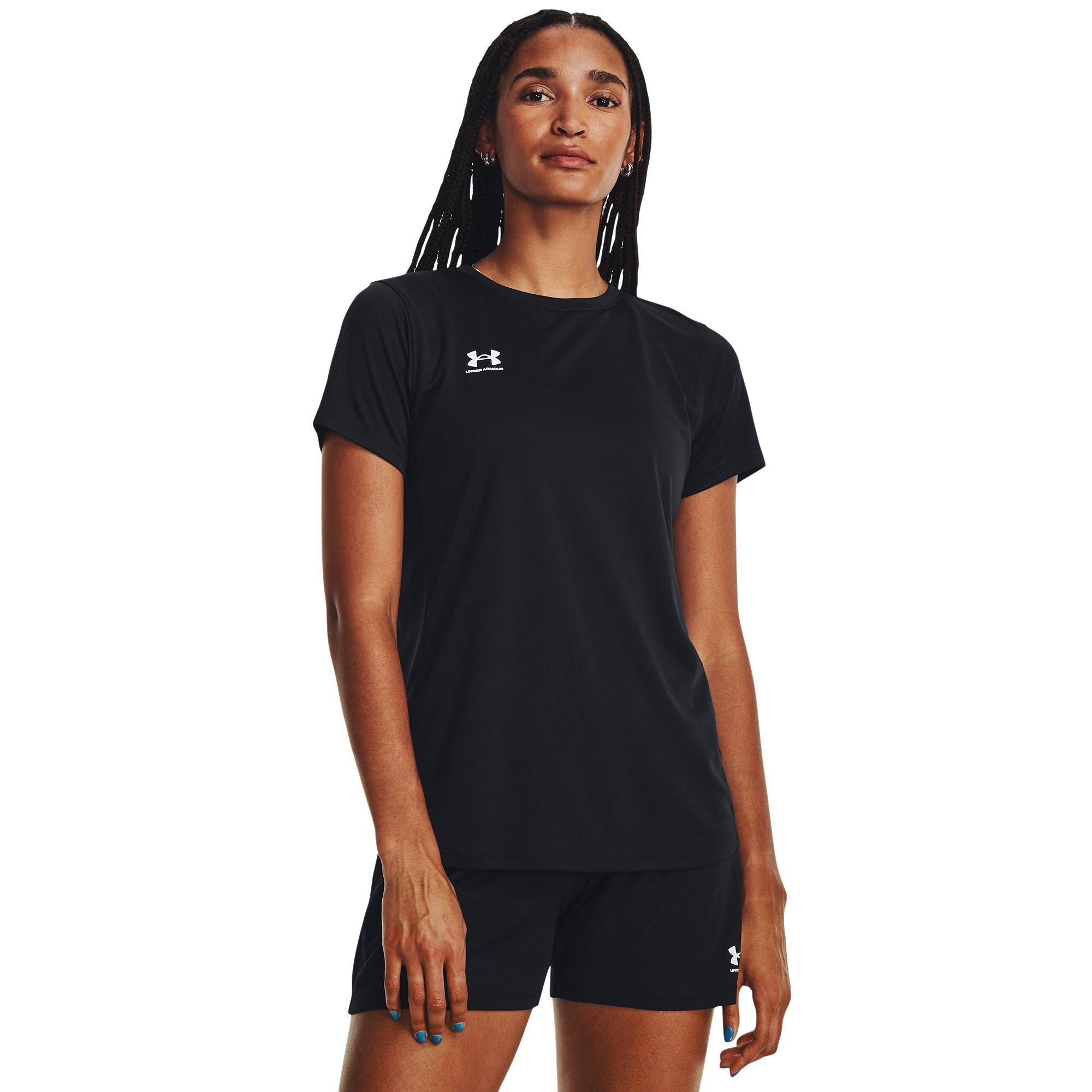 Black/White - Under Armour - Challenger Training T-Shirt Womens - 2