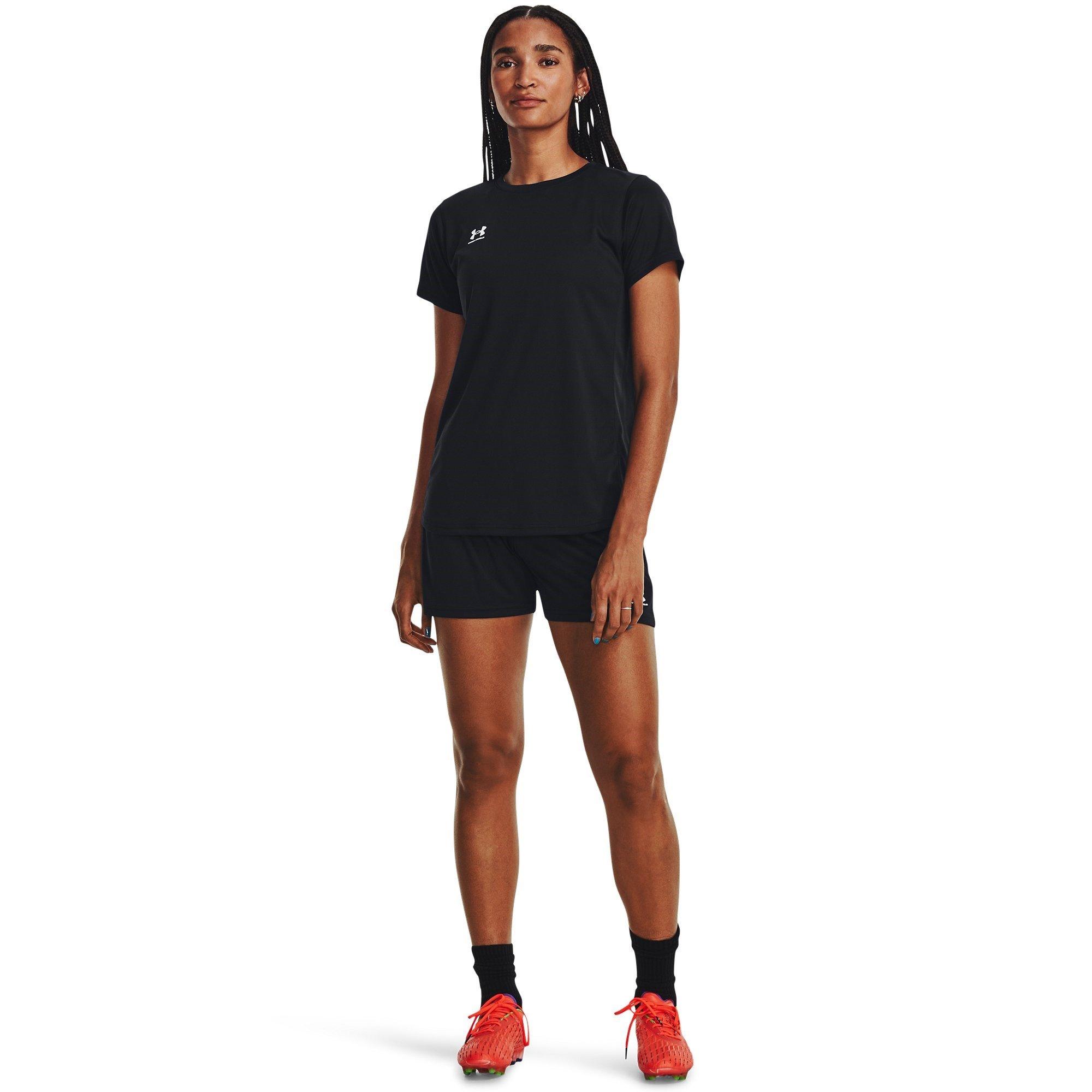Black/White - Under Armour - Challenger Training T-Shirt Womens - 4