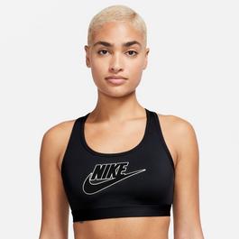 Nike Swoosh Womens Medium Support Logo Padded Bra