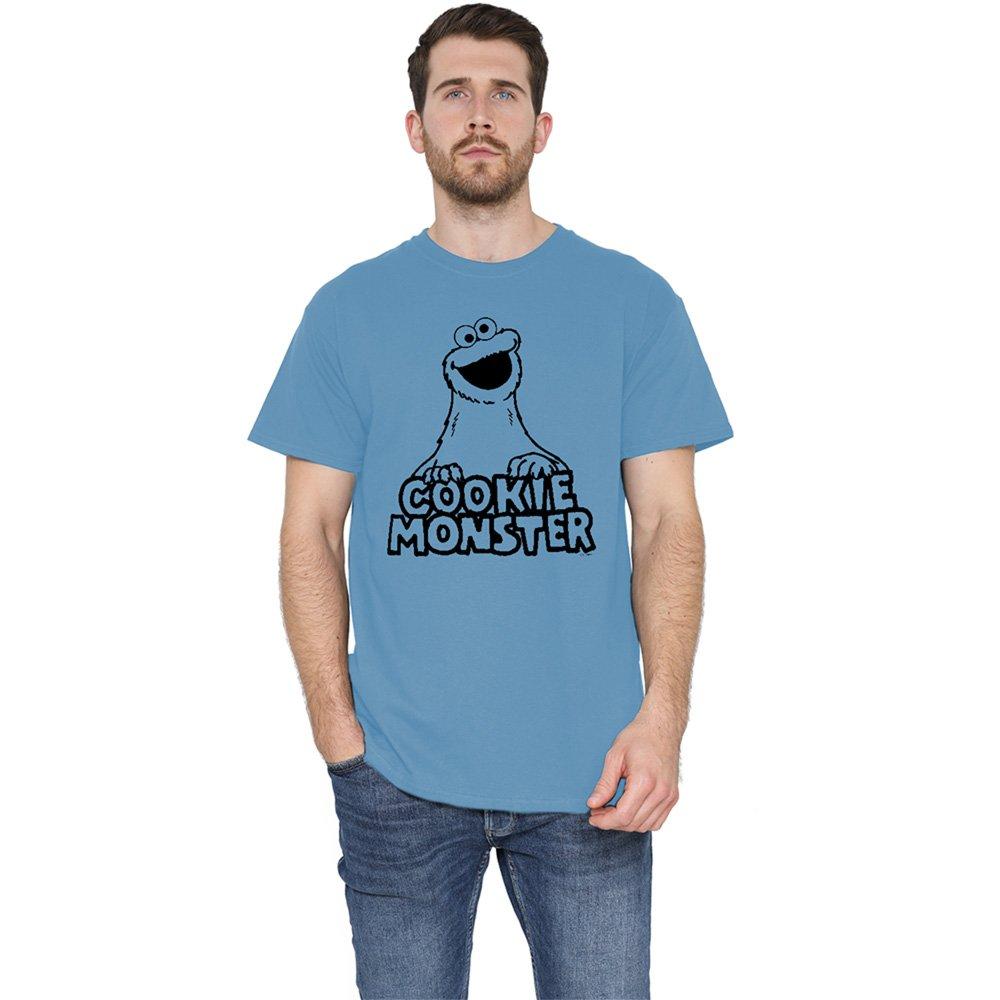 Blue - Sesame Street - Sesame Street Vintage Cookie Monster T Shirt Caro - 1