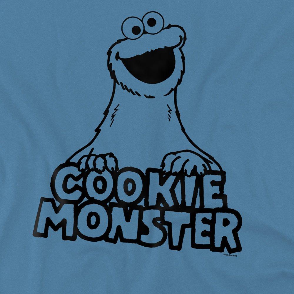 Blue - Sesame Street - Sesame Street Vintage Cookie Monster T Shirt Caro - 2