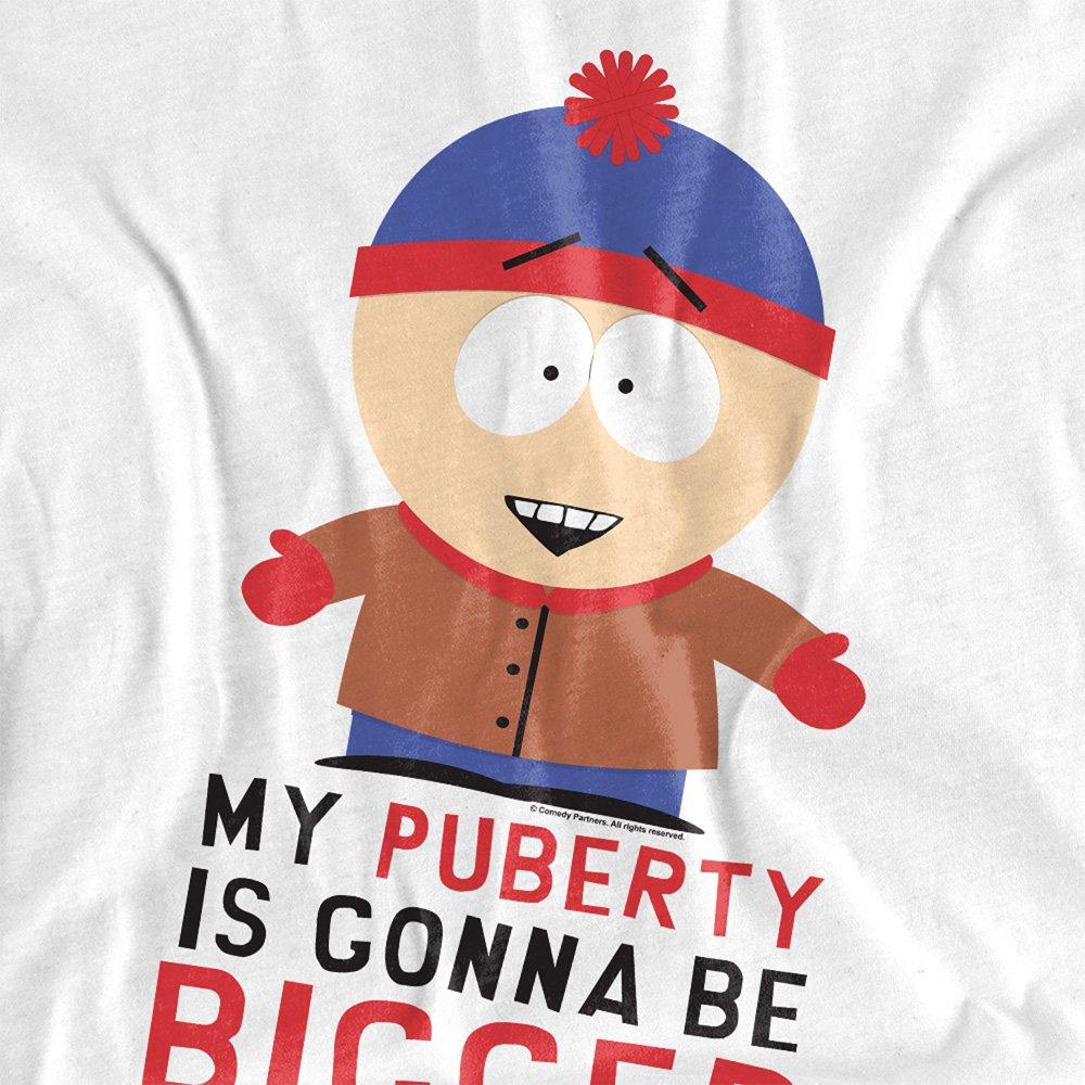 White - South Park - South Park Puberty Long Sleeve T-Shirt White - 2