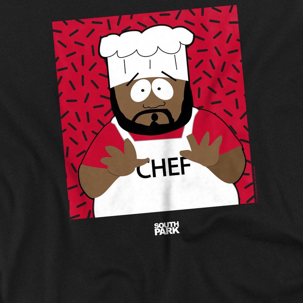 Black - South Park - South Park Chef Mens T-Shirt Black - 2