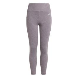 adidas Optime Luxe 7 8 Leggings Juniors