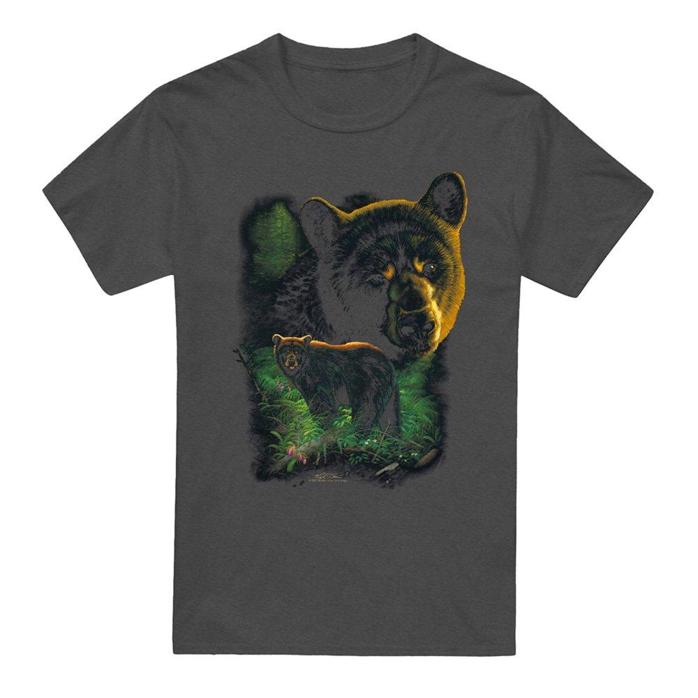 Grey - Other - Wildlife Black Bears T-Shirt Charcoal - 4