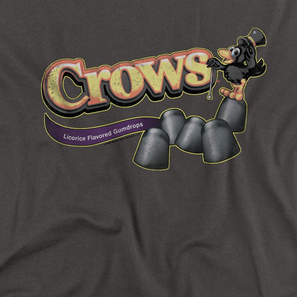 Grey - Other - Tootise Roll Crows Long Sleeve T-Shirt Charcoal - 2