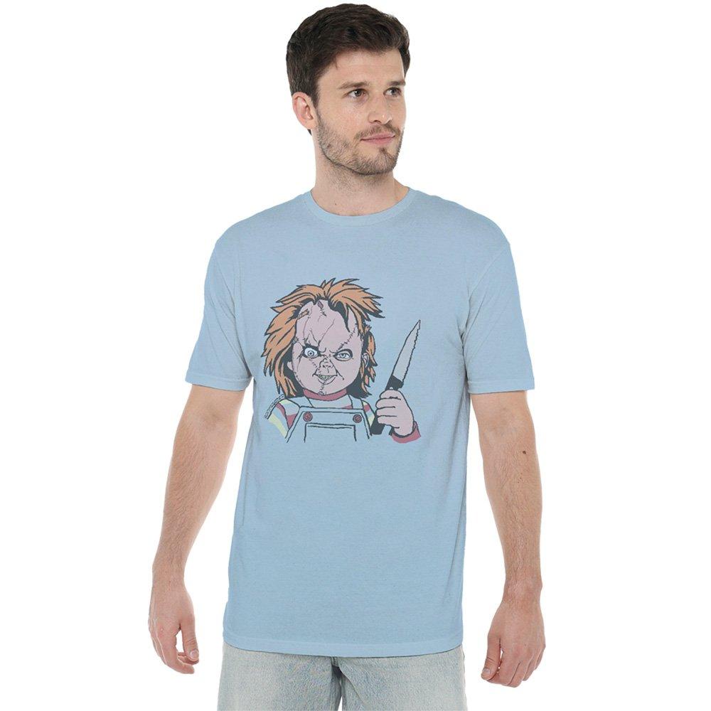 Light Blue - Other - Chucky Knife T-Shirt Light Blue - 1