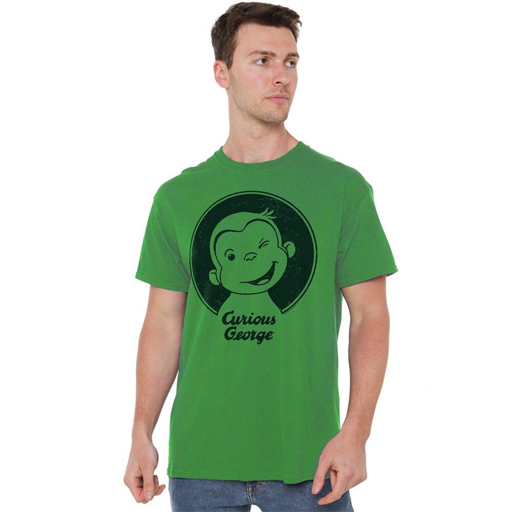 Dark Green - Other - Curious George Wink T-Shirt Dark Green - 1