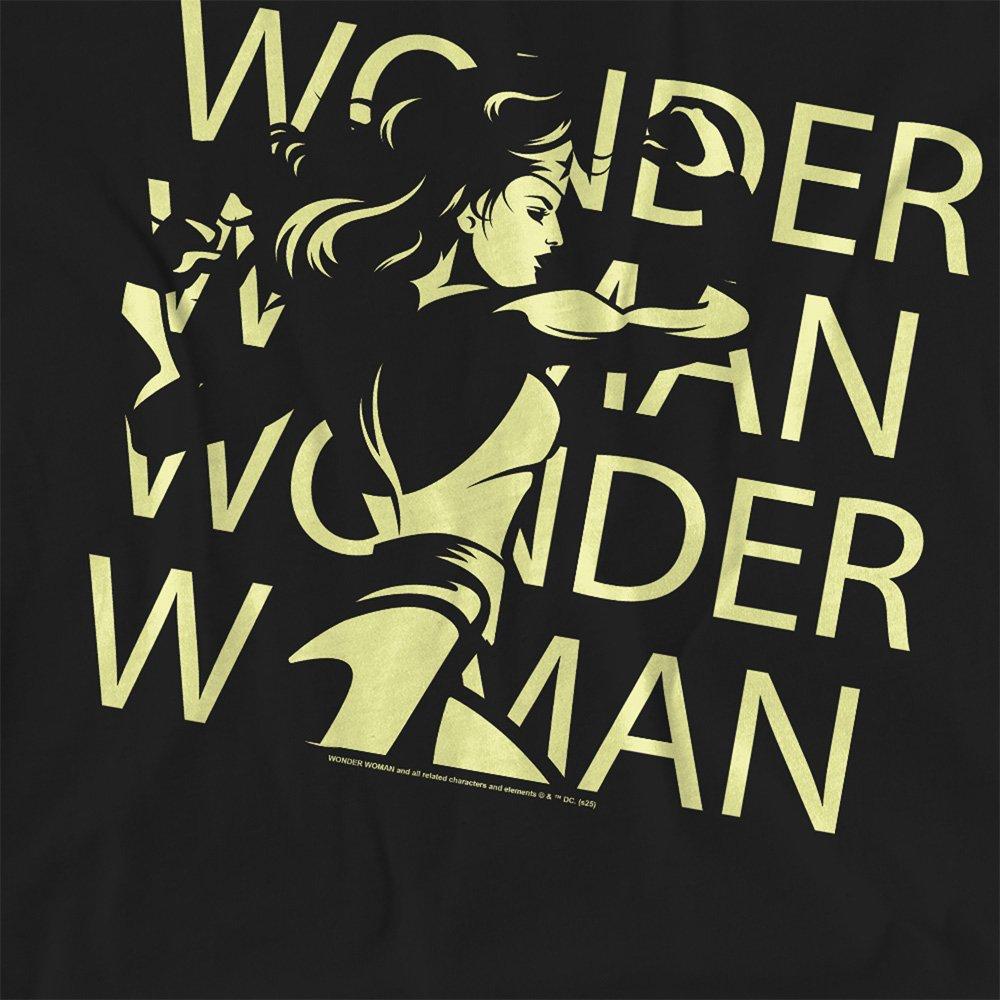 Black - DC Comics - Neon Silhouette T-Shirt Black - 2