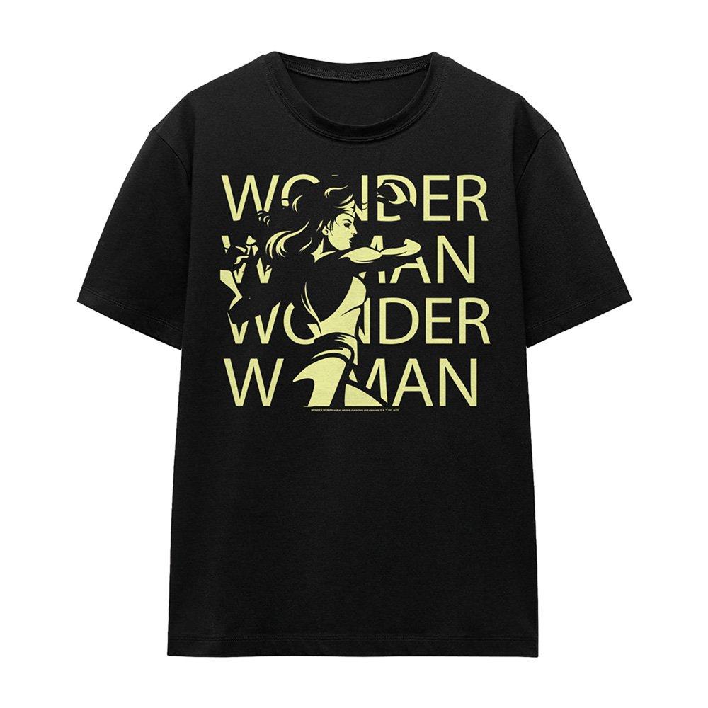 Black - DC Comics - Neon Silhouette T-Shirt Black - 4