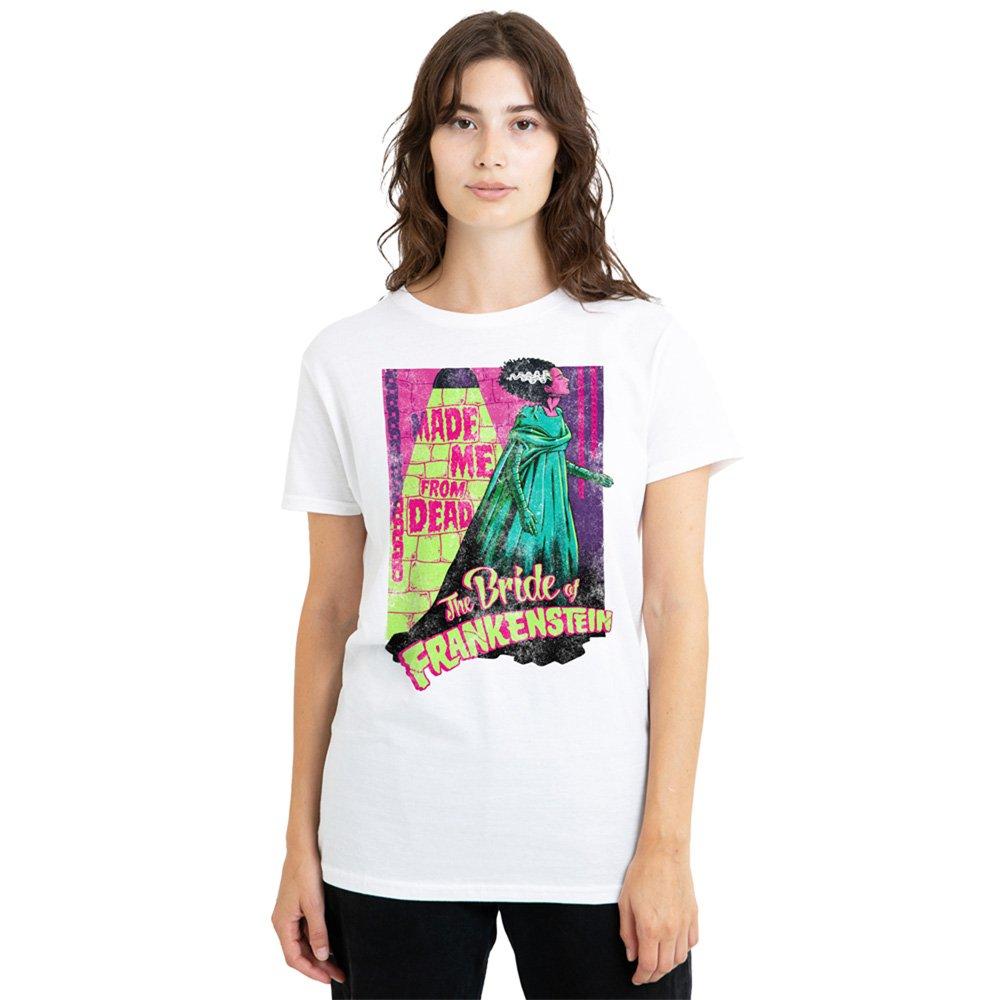 White - Universal - Universal Monsters The Bride Neon T-Shirt White - 1