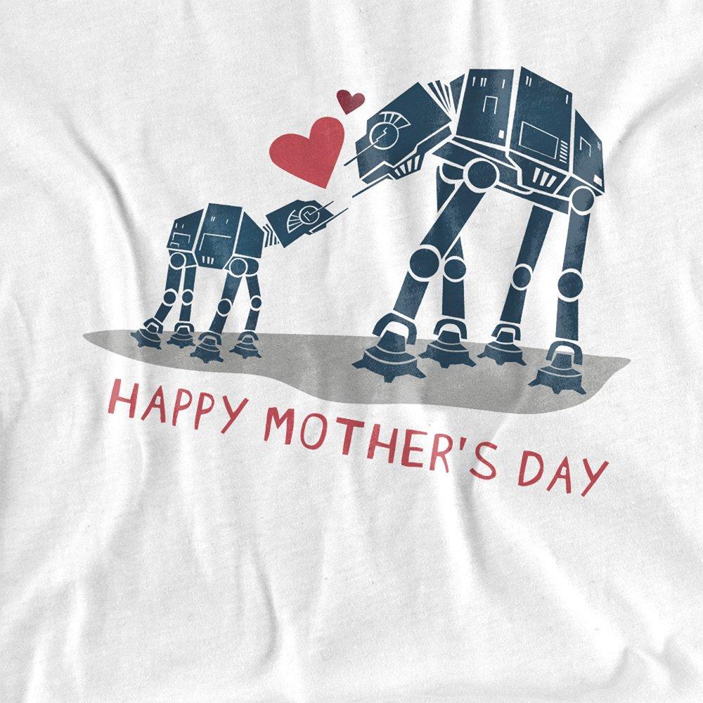White - Star Wars - Star Wars Happy Mothers Day T-Shirt White - 2