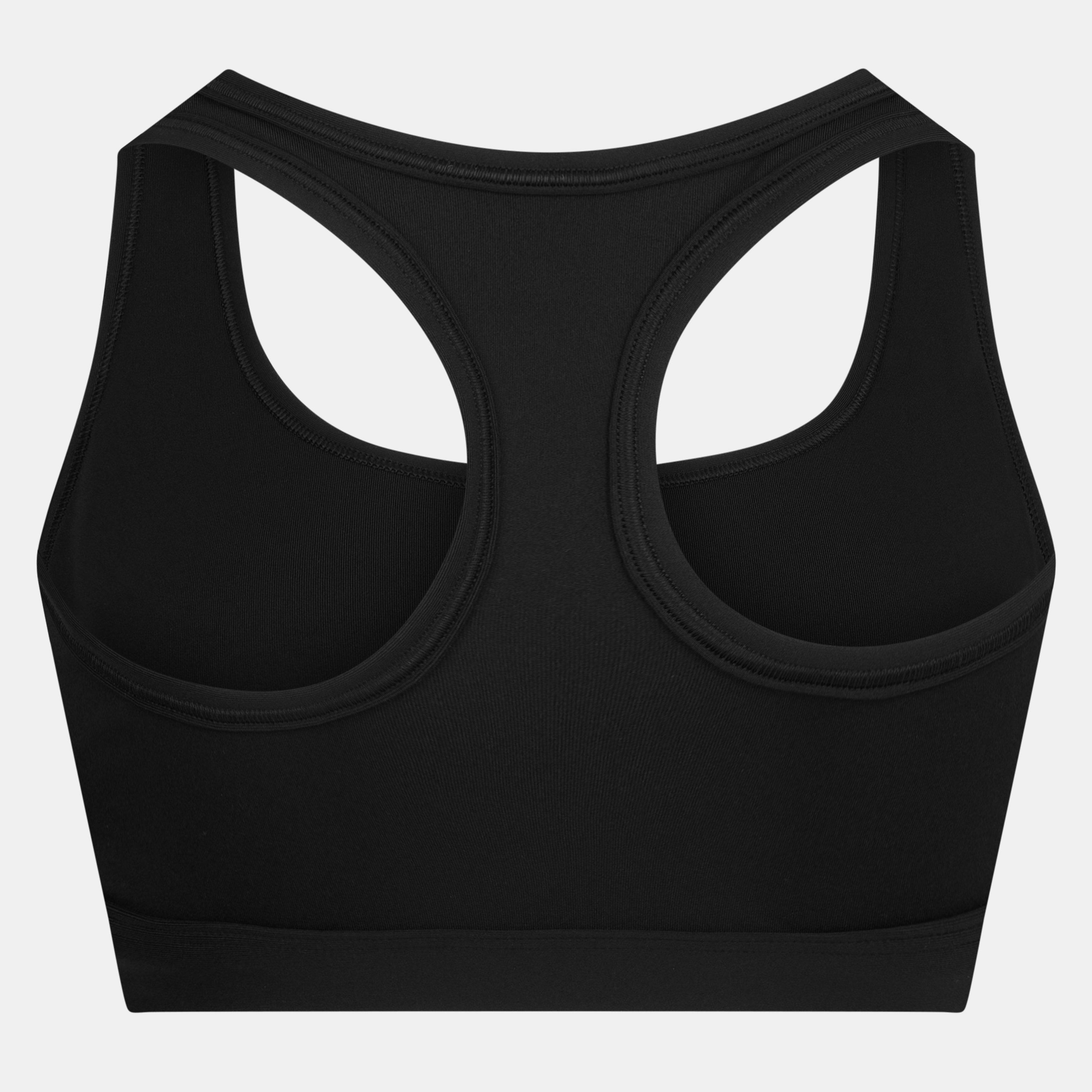 Noir - Nike - Pro Swoosh Medium-Support Sports Bra Womens - 2