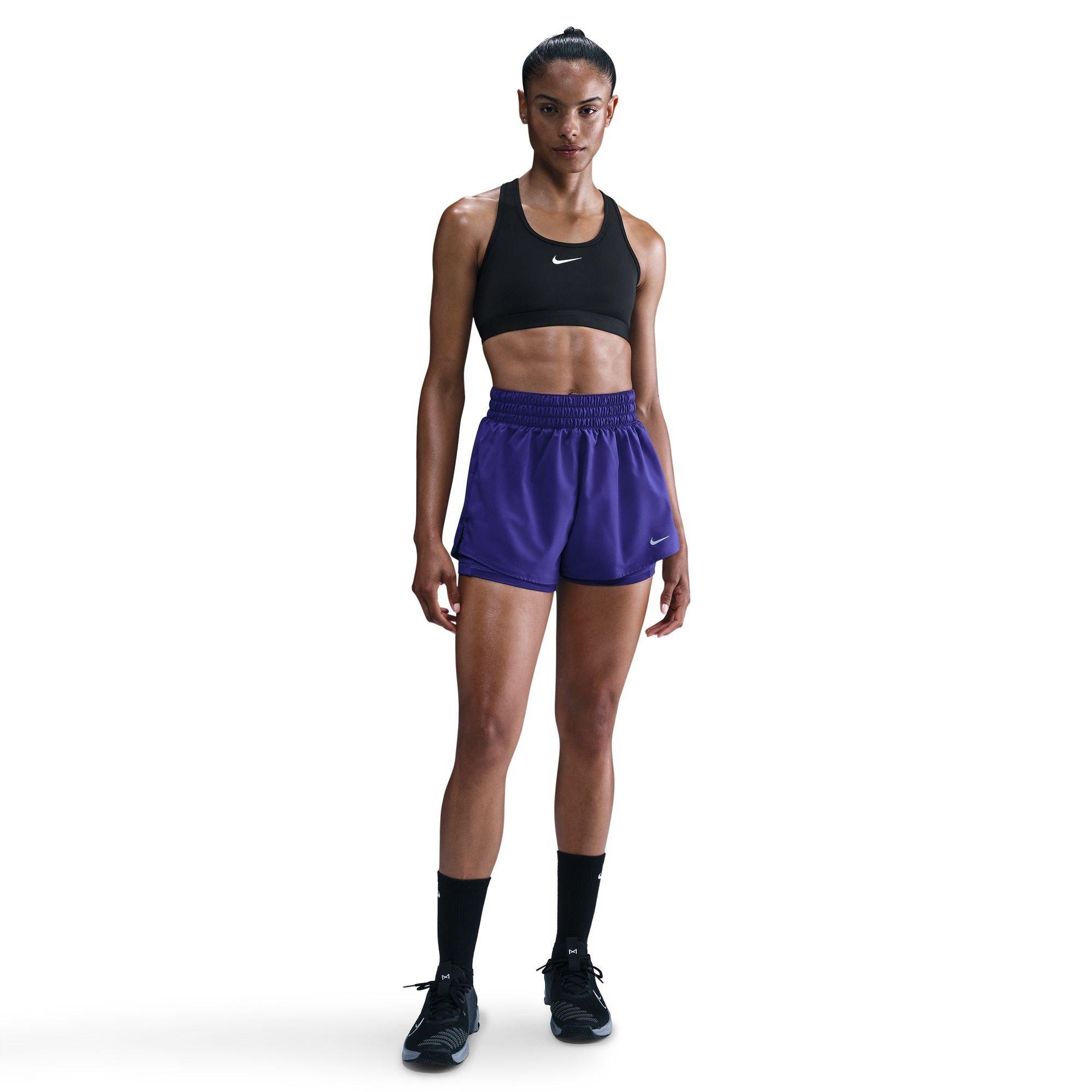 Noir - Nike - Pro Swoosh Medium-Support Sports Bra Womens - 3