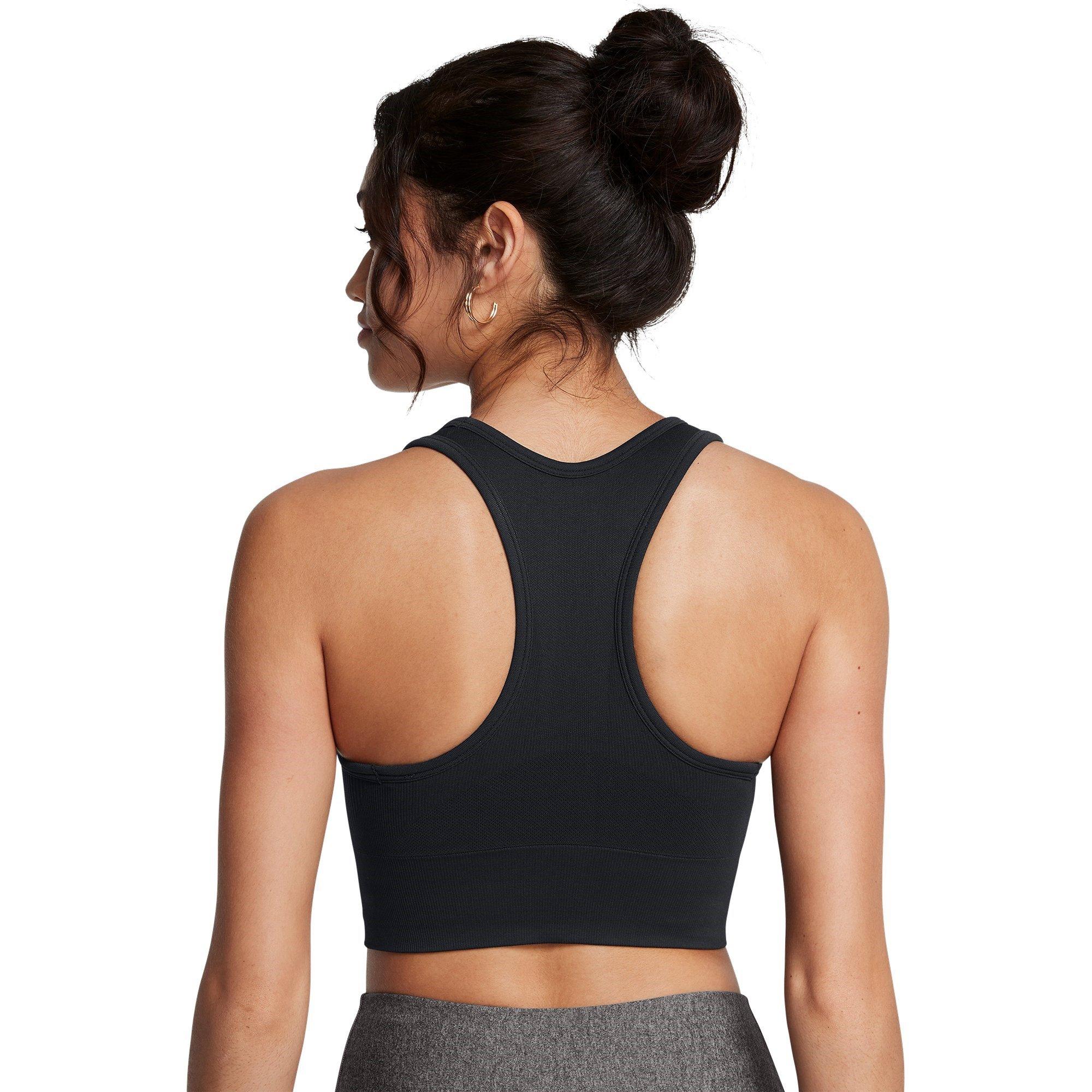 Black/White - Under Armour - Women's Vanish Medium Impact Sports Bra - 6