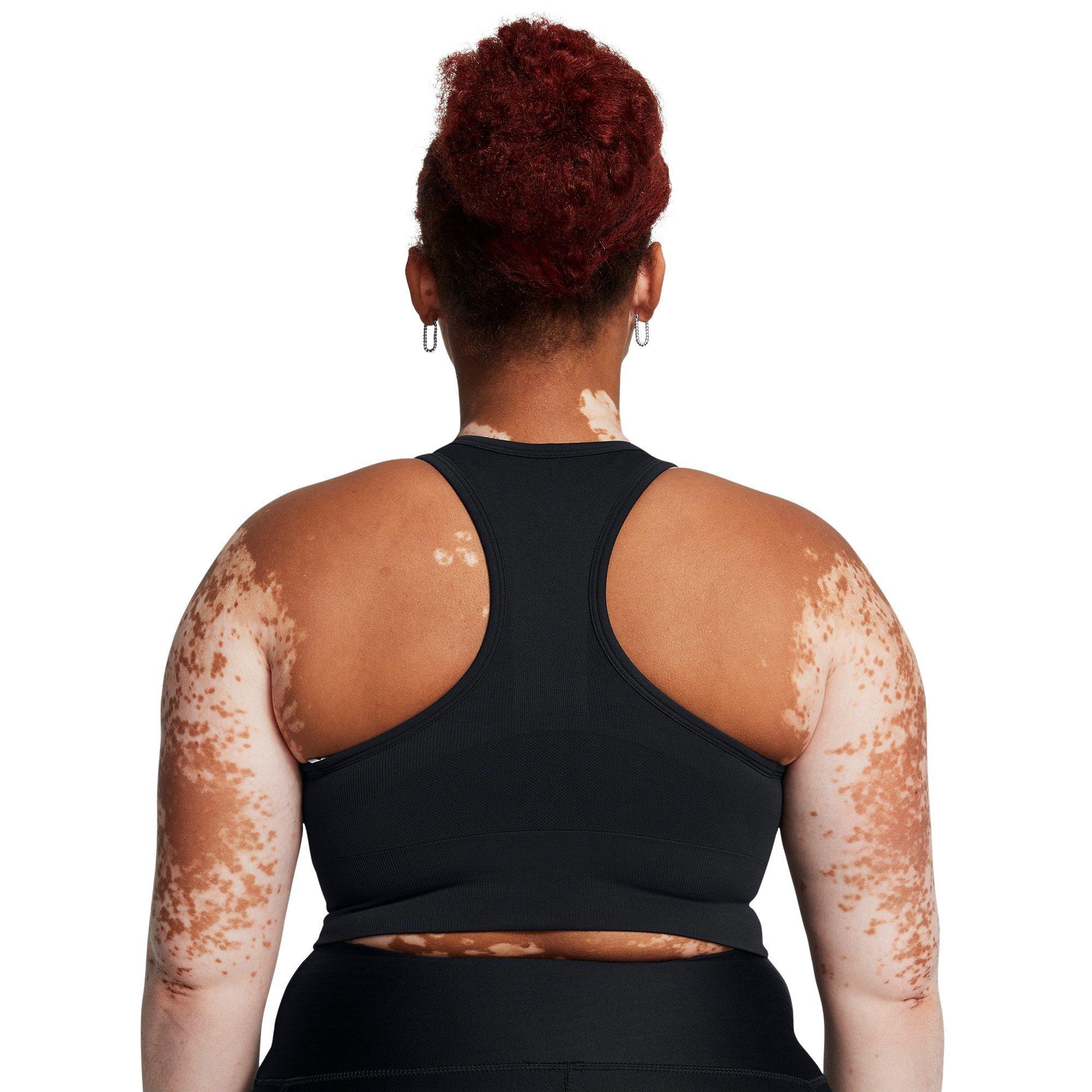 Black/White - Under Armour - Women's Vanish Medium Impact Sports Bra - 9