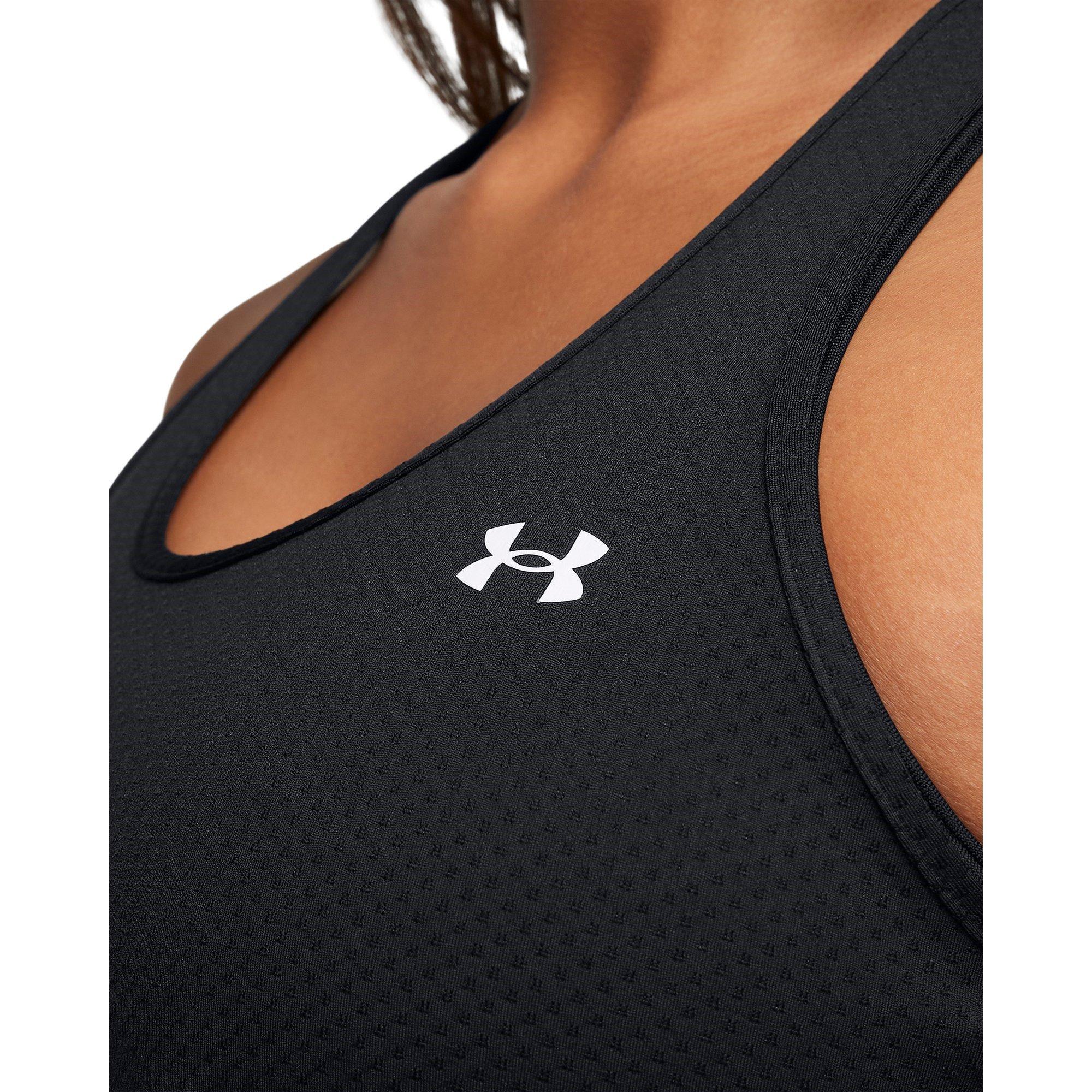 Black - Under Armour - Armour HeatGear® Racer Tank Women's - 4